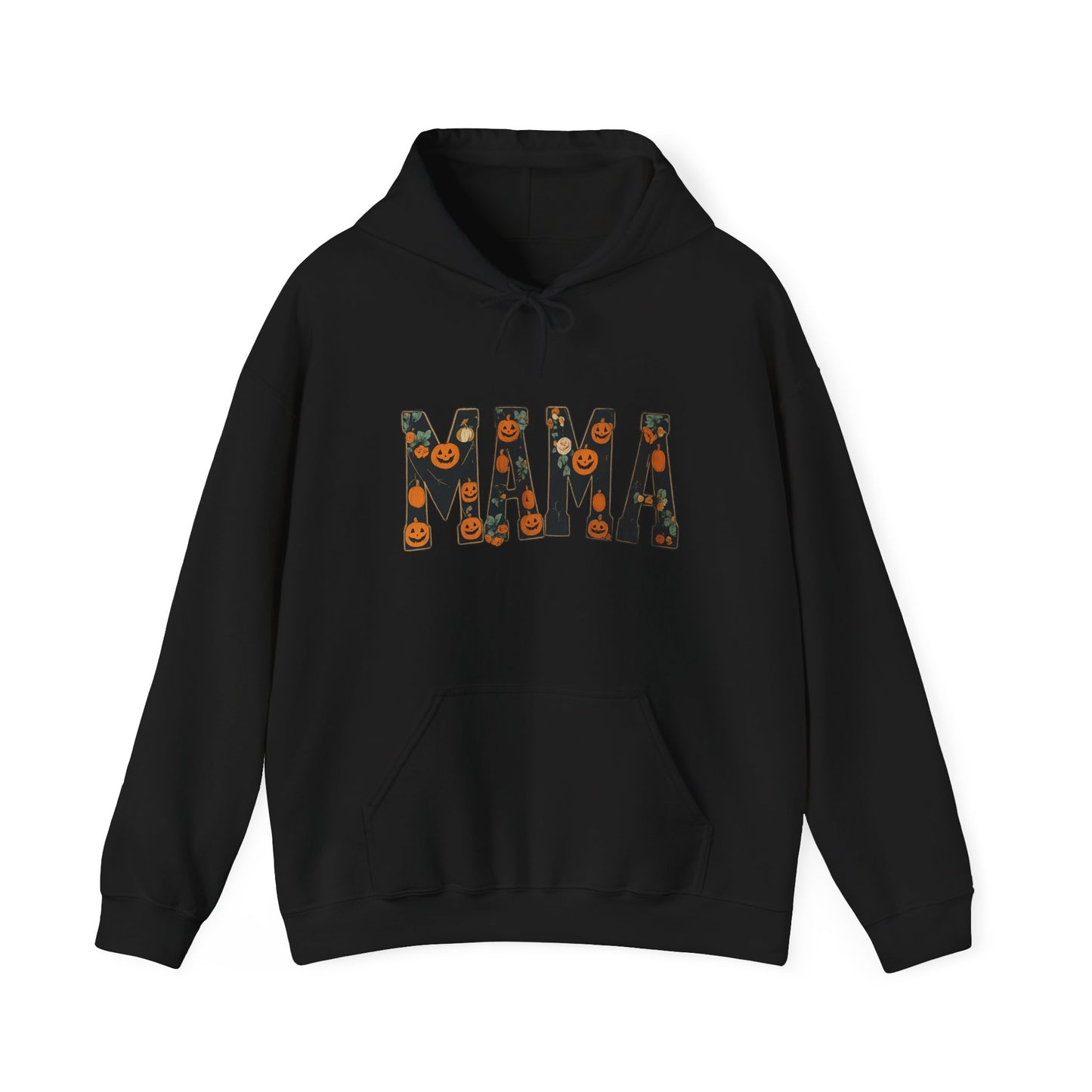 Mama Pumpkin Hooded Hoodie | Cozy Fall Apparel, Perfect for Gift Giving, Halloween, Family Gatherings, Autumn Fashion