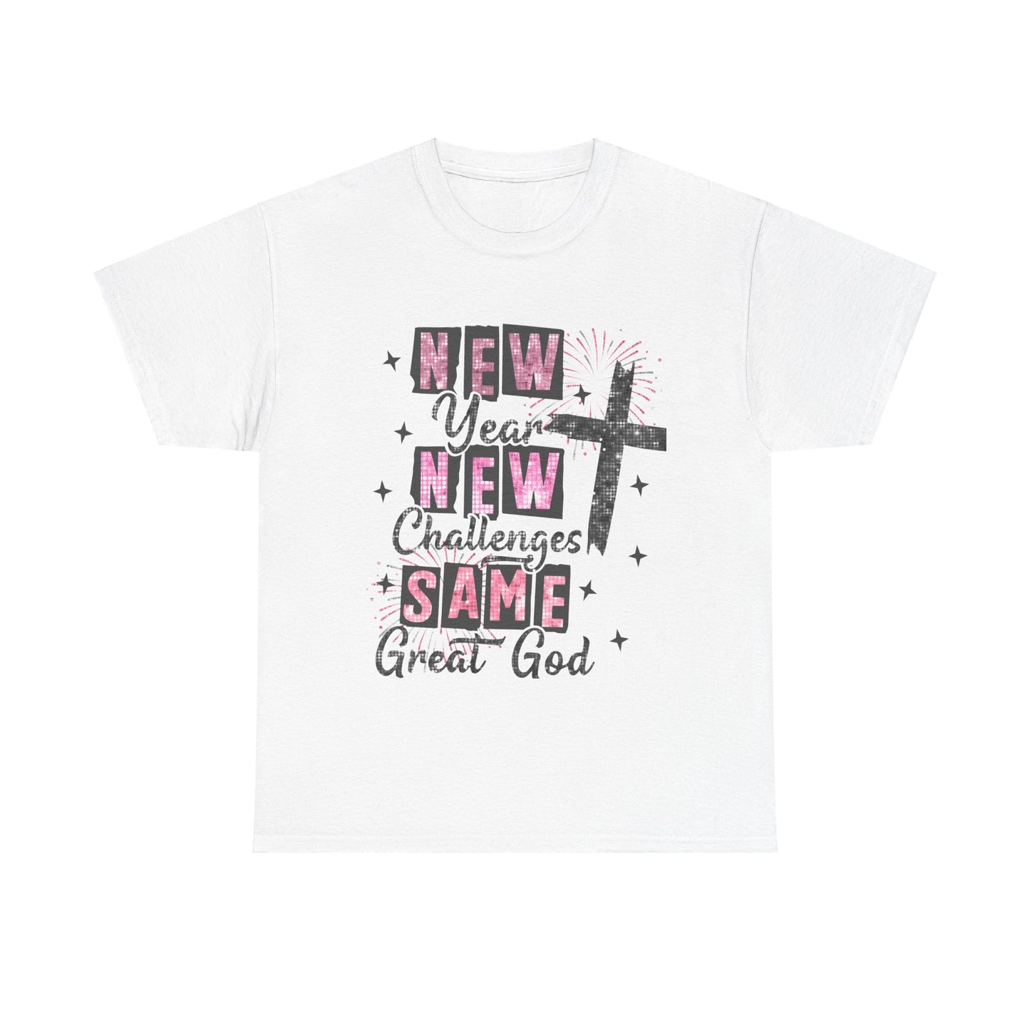 New Year Unisex Heavy Cotton Tee