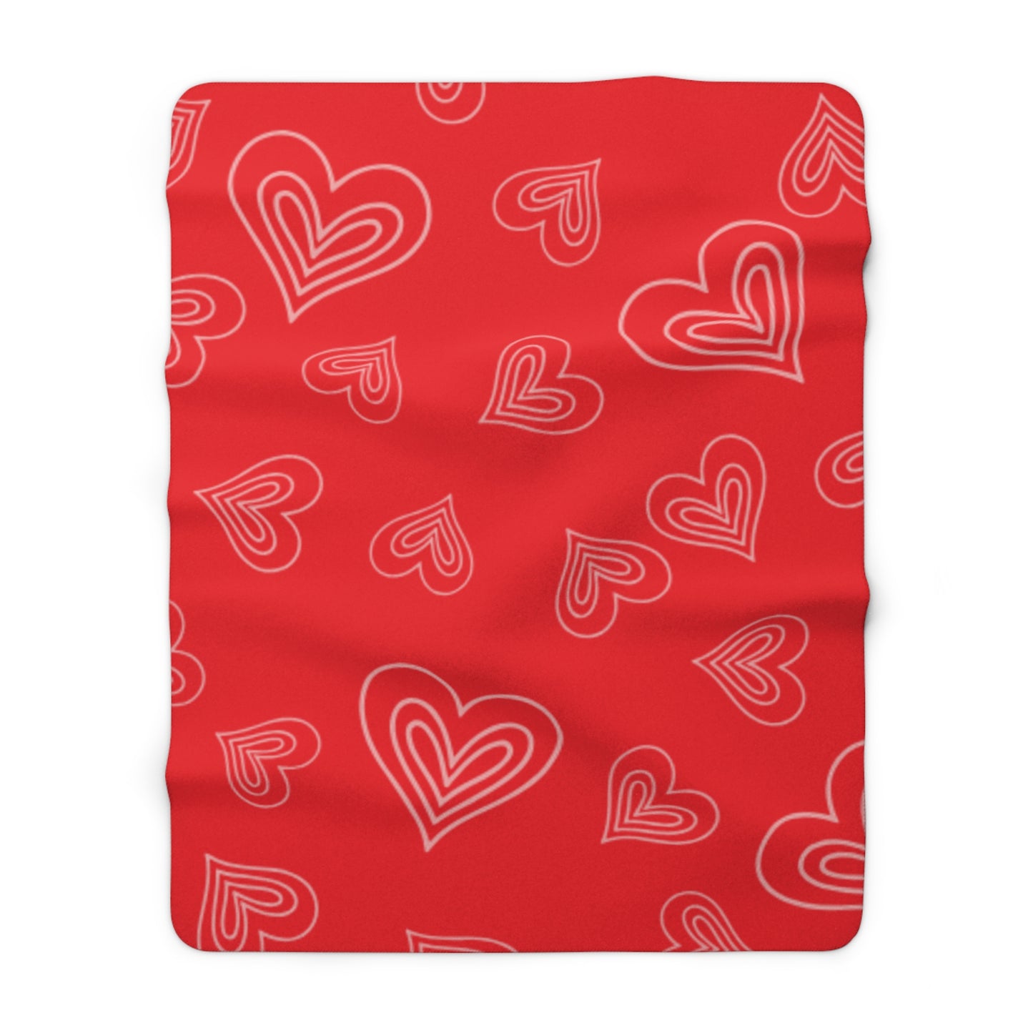 Valentines Sherpa Fleece Blanket