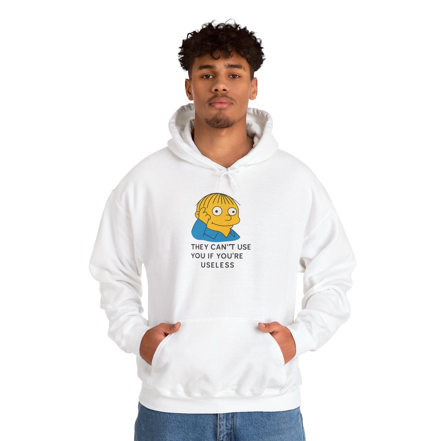 Rugged Humor Hooded Sweatshirt - Quirky Gift for Friends, Casual Wear, Comfortable Layer, Funny Saying Sweatshirt, Unique Hoodie