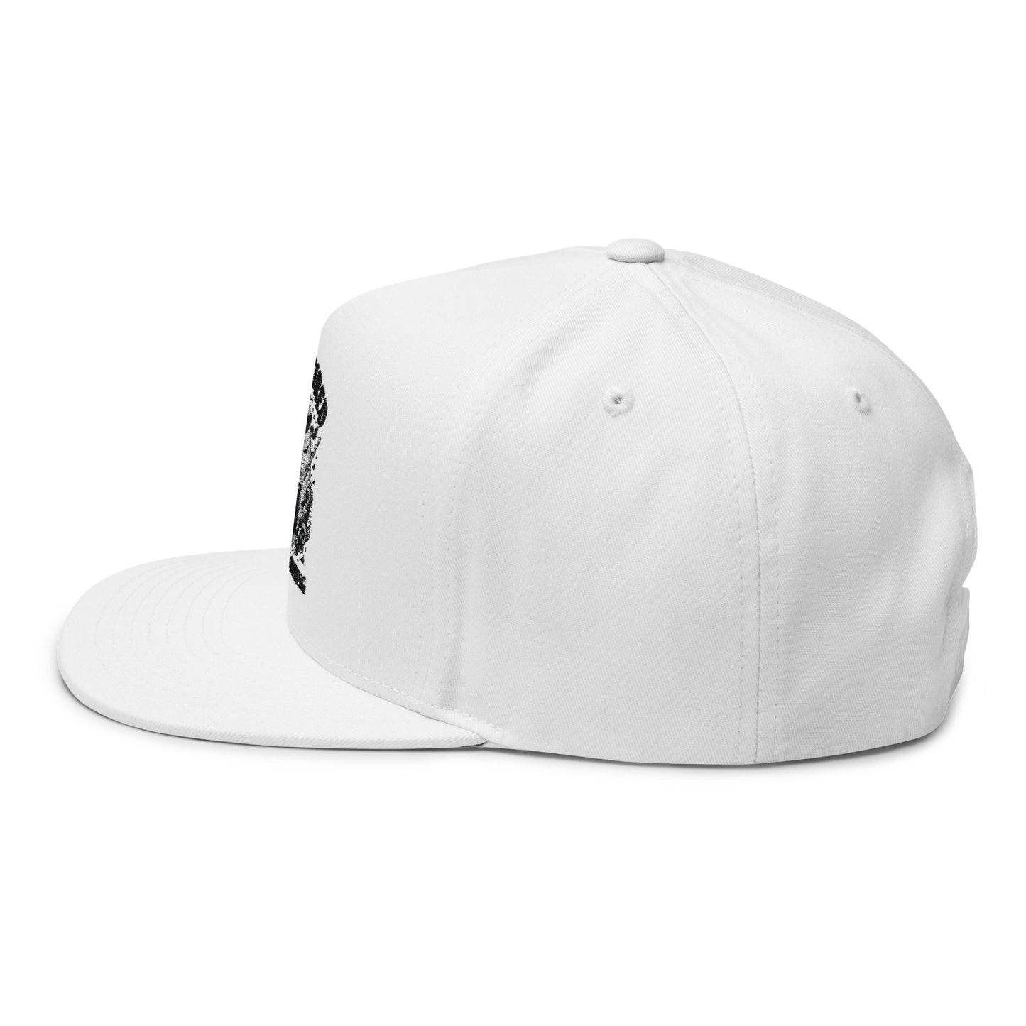 Embroidered Flat Bill Cap, Stylish Snapback, Dead Tired Design, Perfect for Casual Wear, Great Gift for Friends