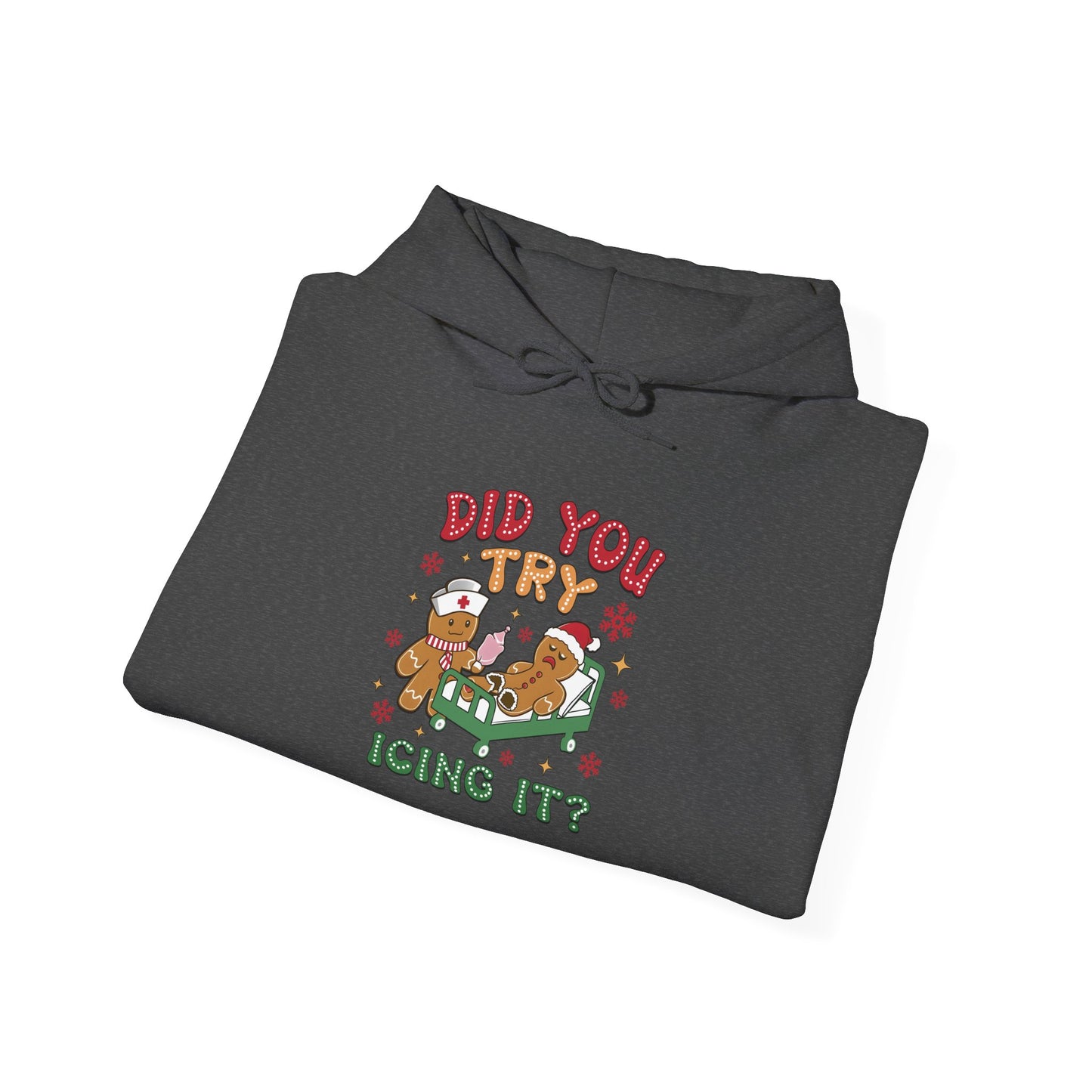 Funny Holiday Sweatshirt, Unisex Hoodie, Christmas Gift, Cozy Winter Apparel, Cute Sweatshirt for Friends, Comfortable Lounge Wear