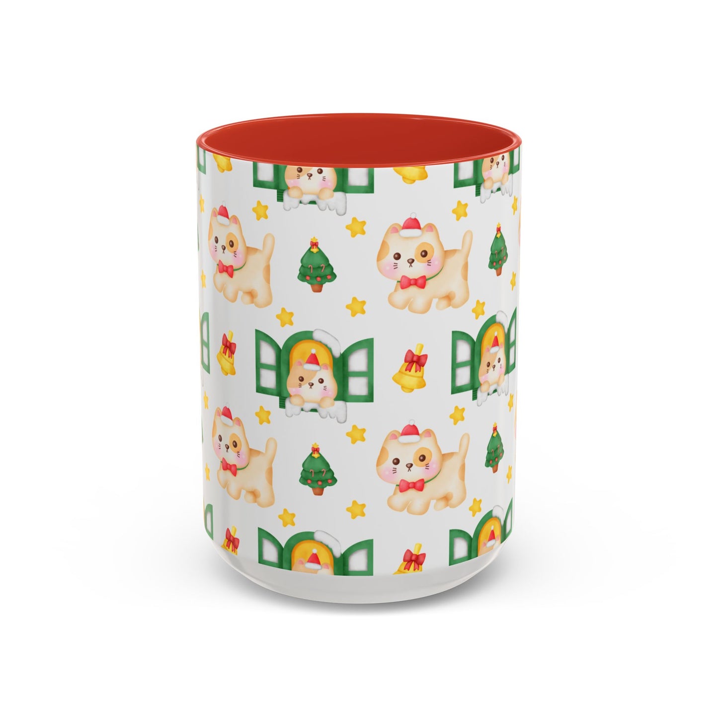 Christmas Accent Coffee Mug (11, 15oz)