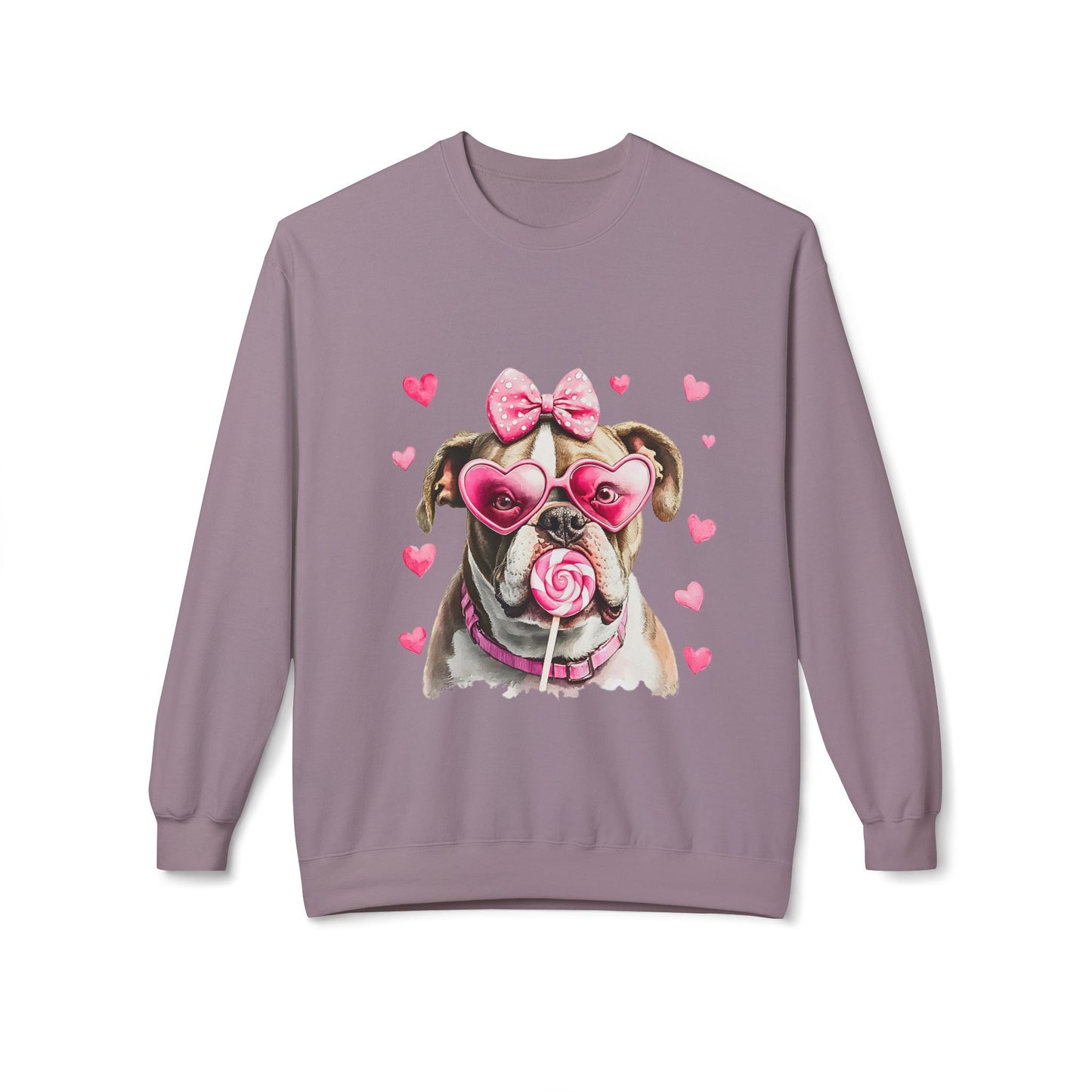 Valentines Unisex Midweight Softstyle Fleece Crewneck Sweatshirt