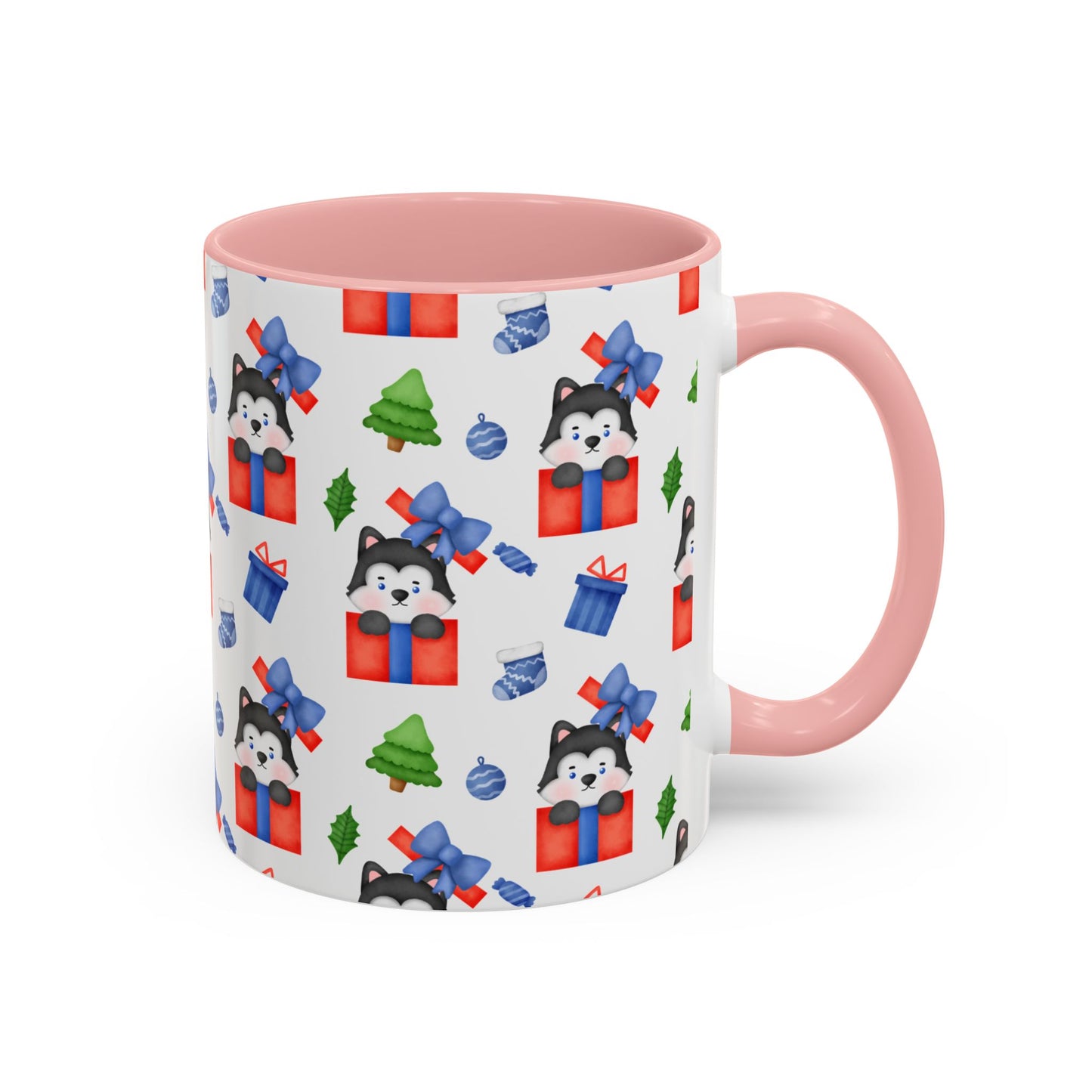 Christmas Accent Coffee Mug (11, 15oz)