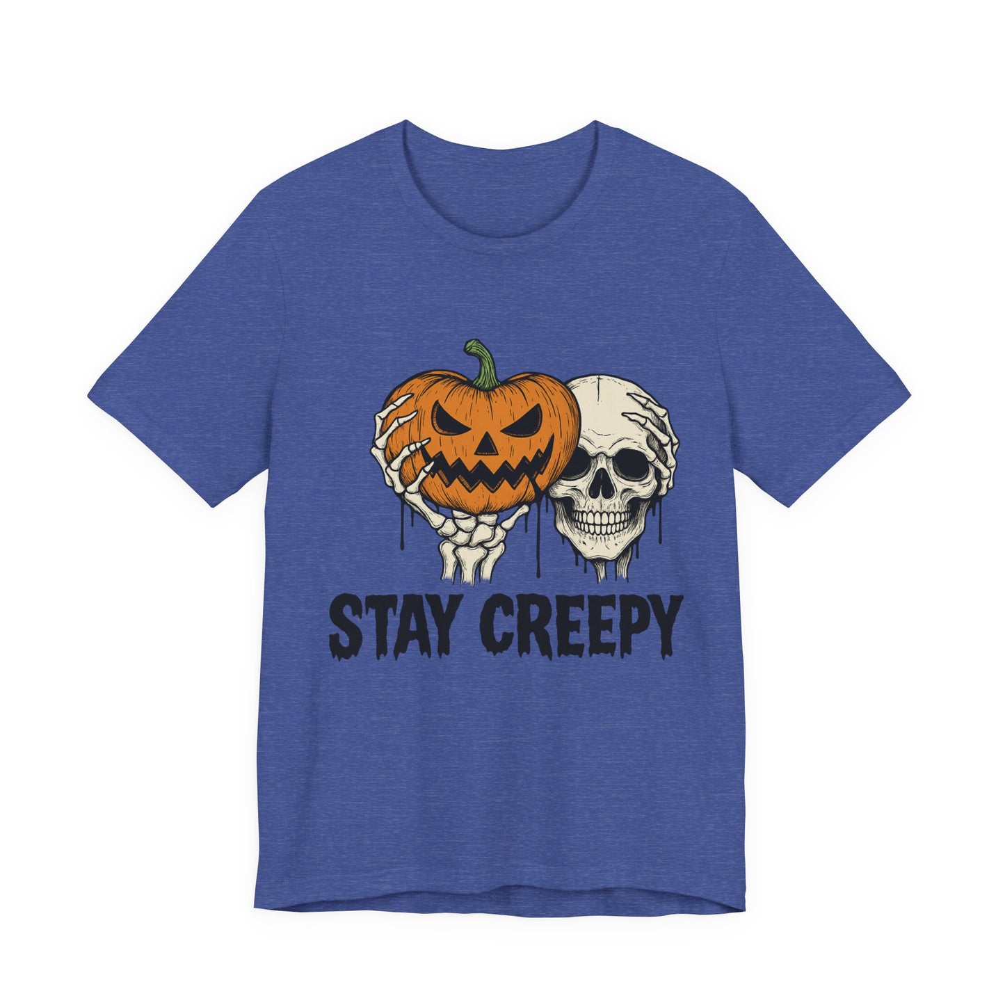 Halloween Graphic Tee - Stay Creepy Unisex Shirt, Fall Fashion, Spooky Halloween Apparel, Casual Wear, Gift for Halloween Lovers