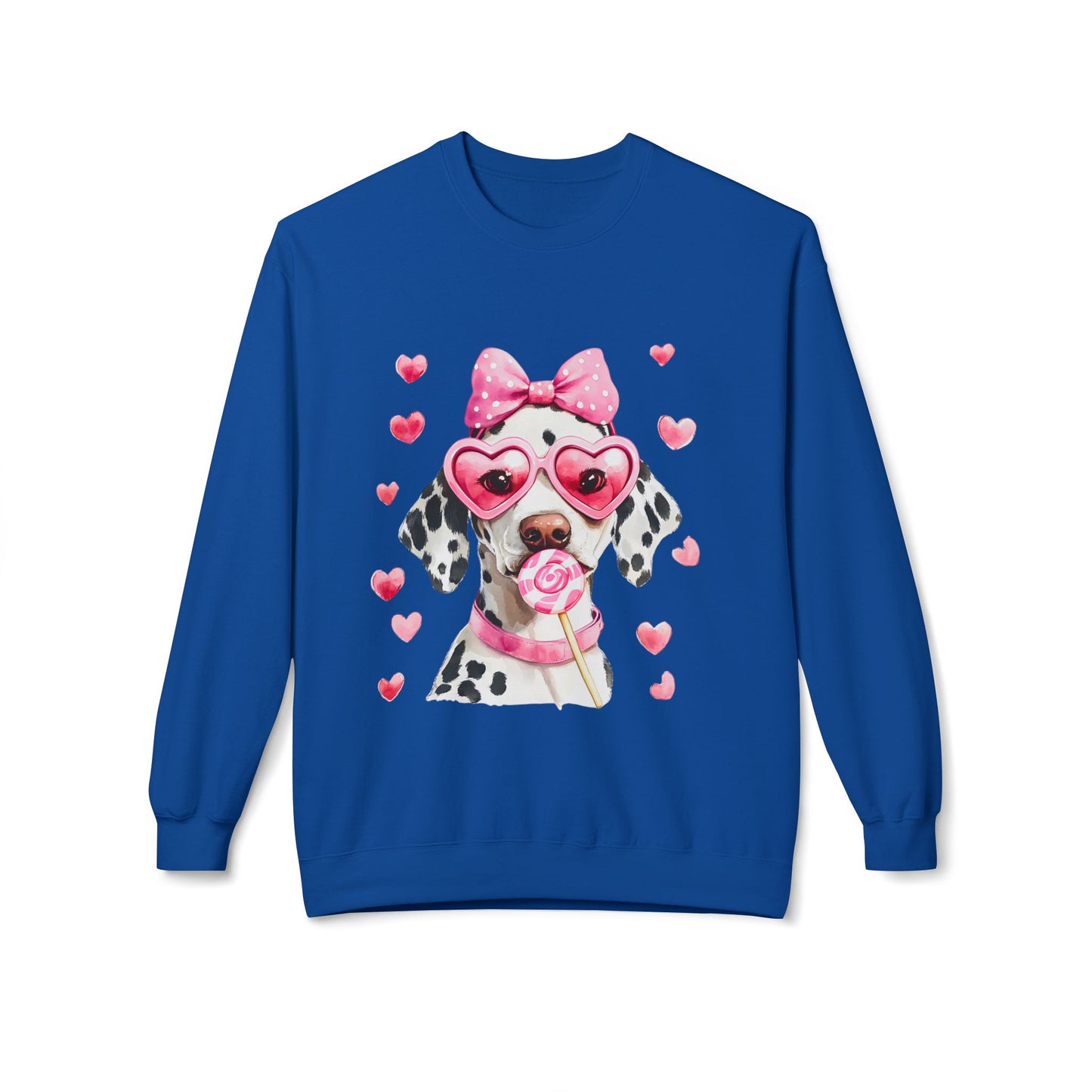 Valentines Unisex Midweight Softstyle Fleece Crewneck Sweatshirt