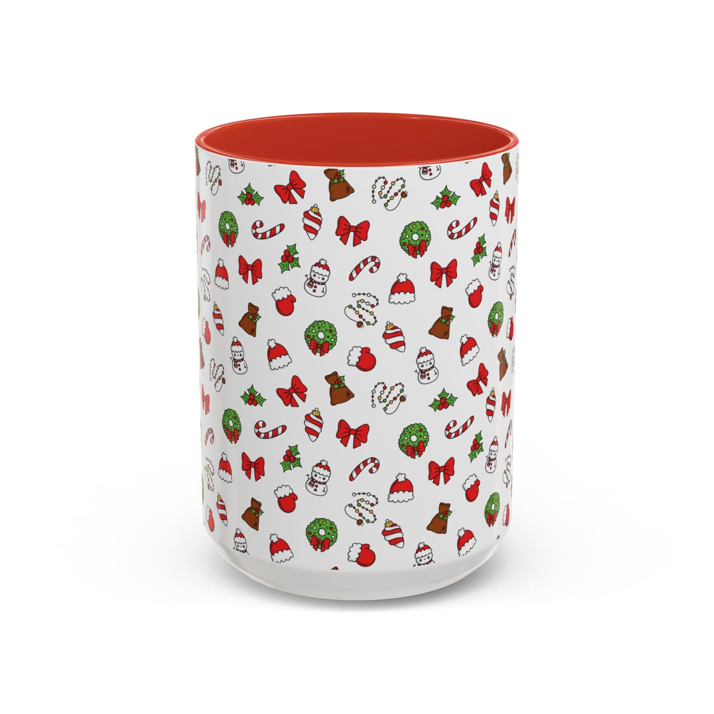 Christmas Accent Coffee Mug (11, 15oz)