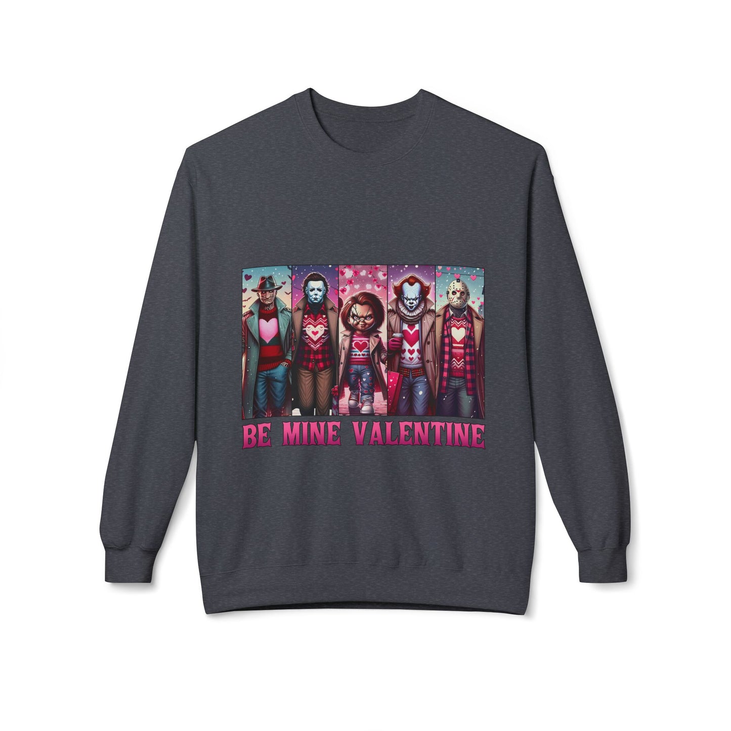 Valentines Unisex Midweight Softstyle Fleece Crewneck Sweatshirt