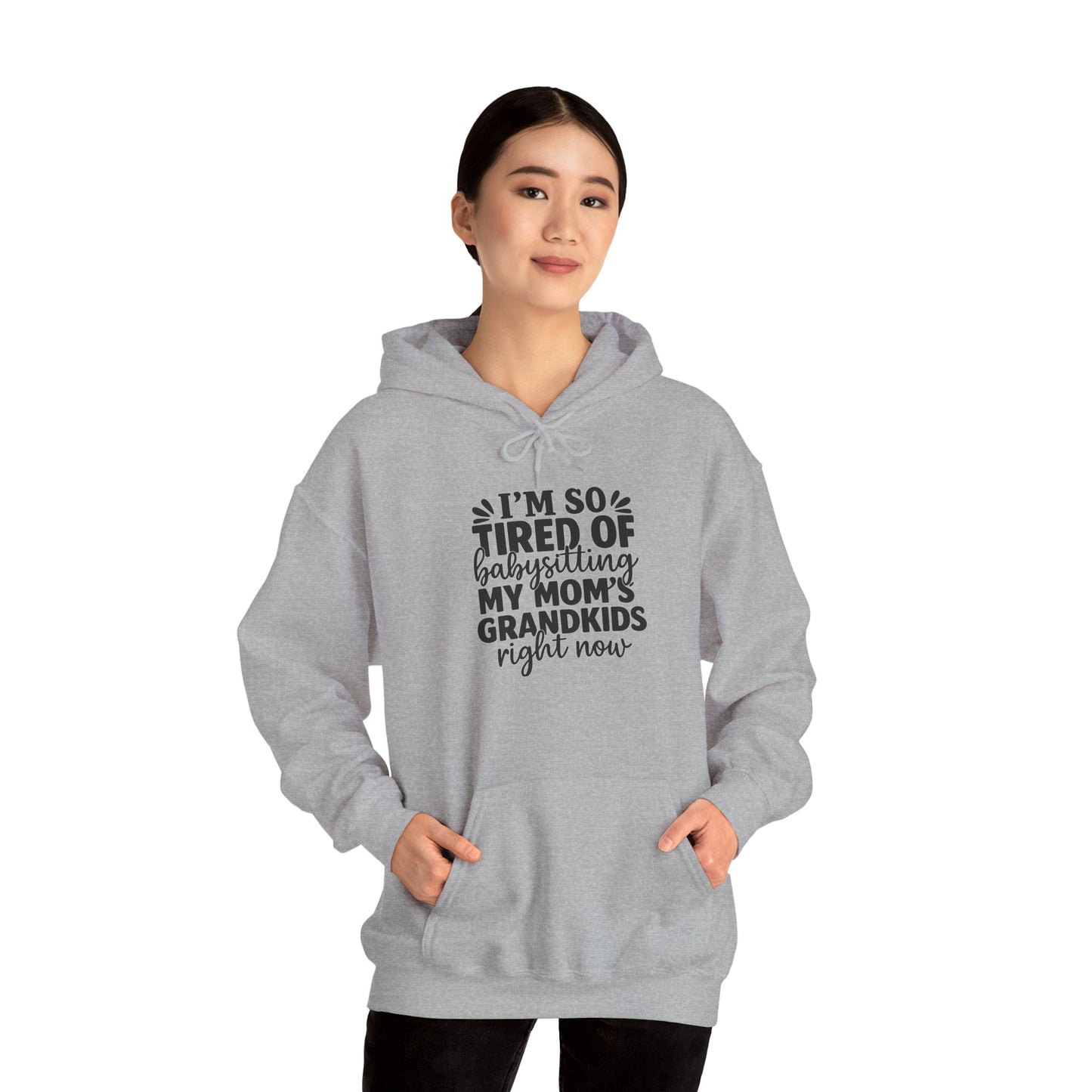 Funny Grandkids Sweatshirt, Unisex Hoodie for Babysitters, Gift for Moms, Cozy Family Sweatshirt, Parenting Humor, Grandparent Apparel