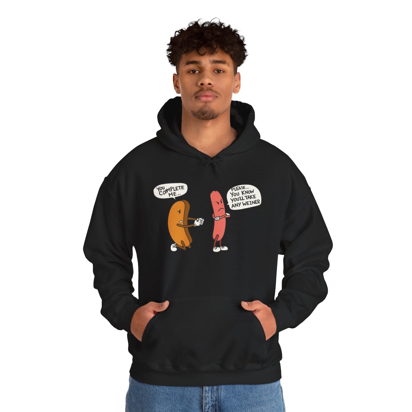 Humorous Unisex Hooded Sweatshirt, Funny Hoodie, Casual Wear, Gift for Friends, Cute Outfit for Everyday
