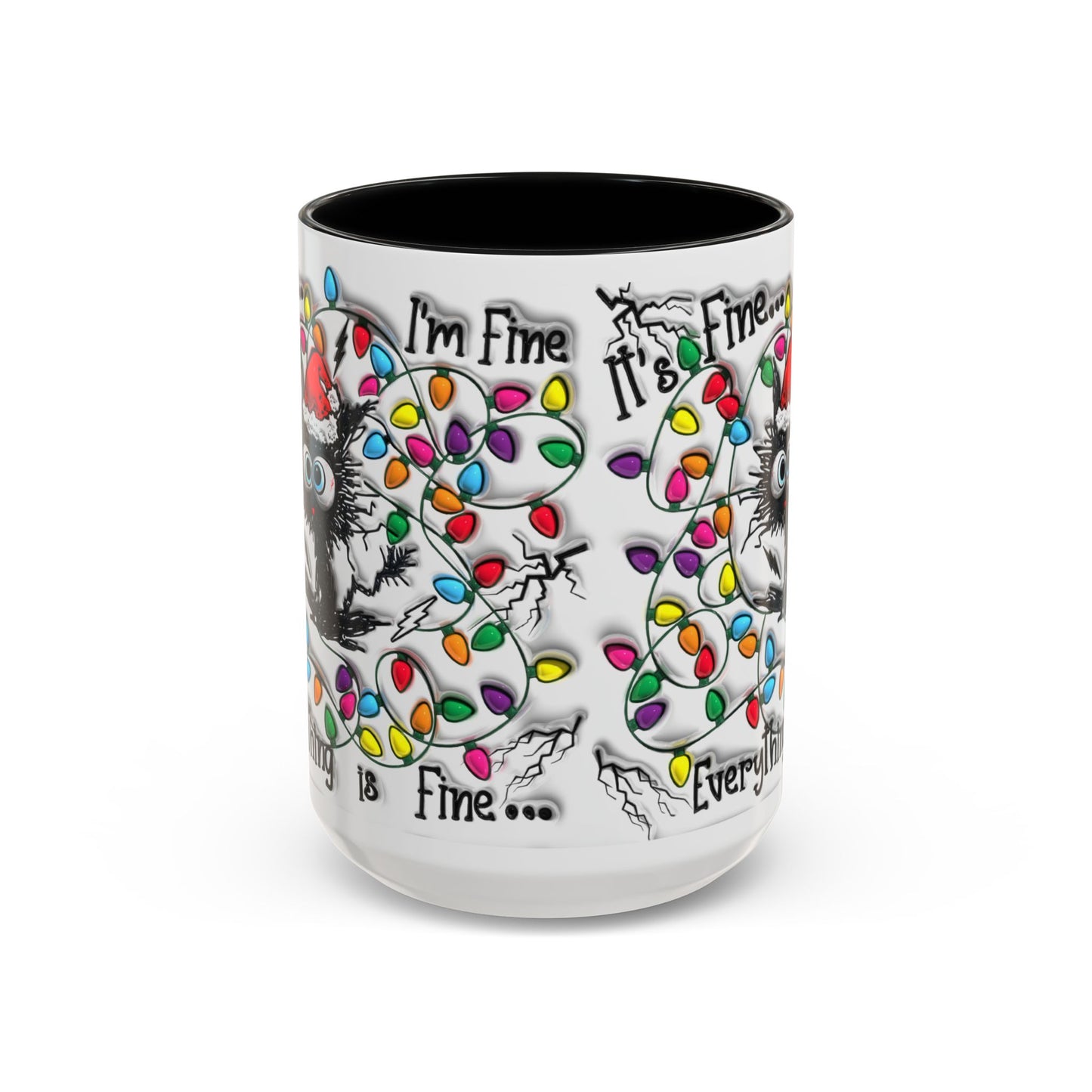 Christmas Accent Coffee Mug (11, 15oz)