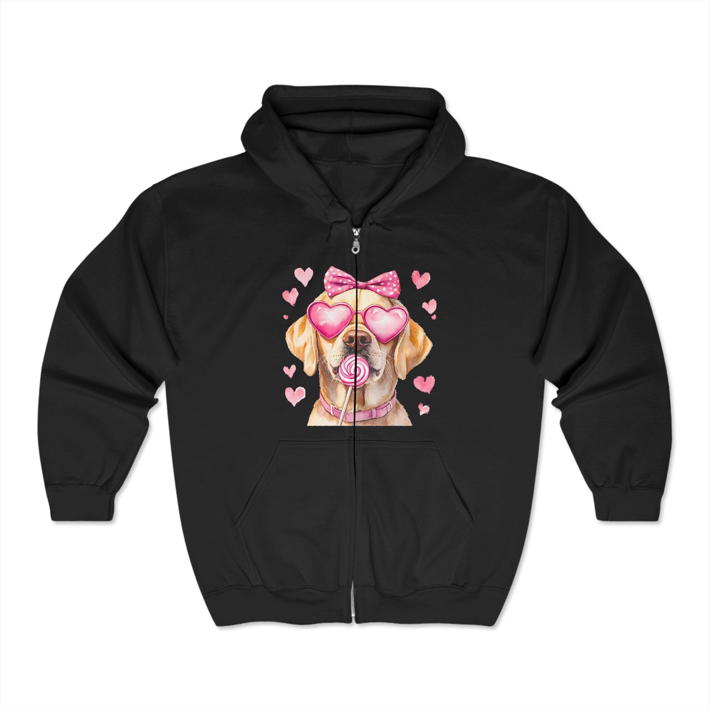 Valentines Unisex Heavy Blend™ Full Zip Hooded Sweatshirt