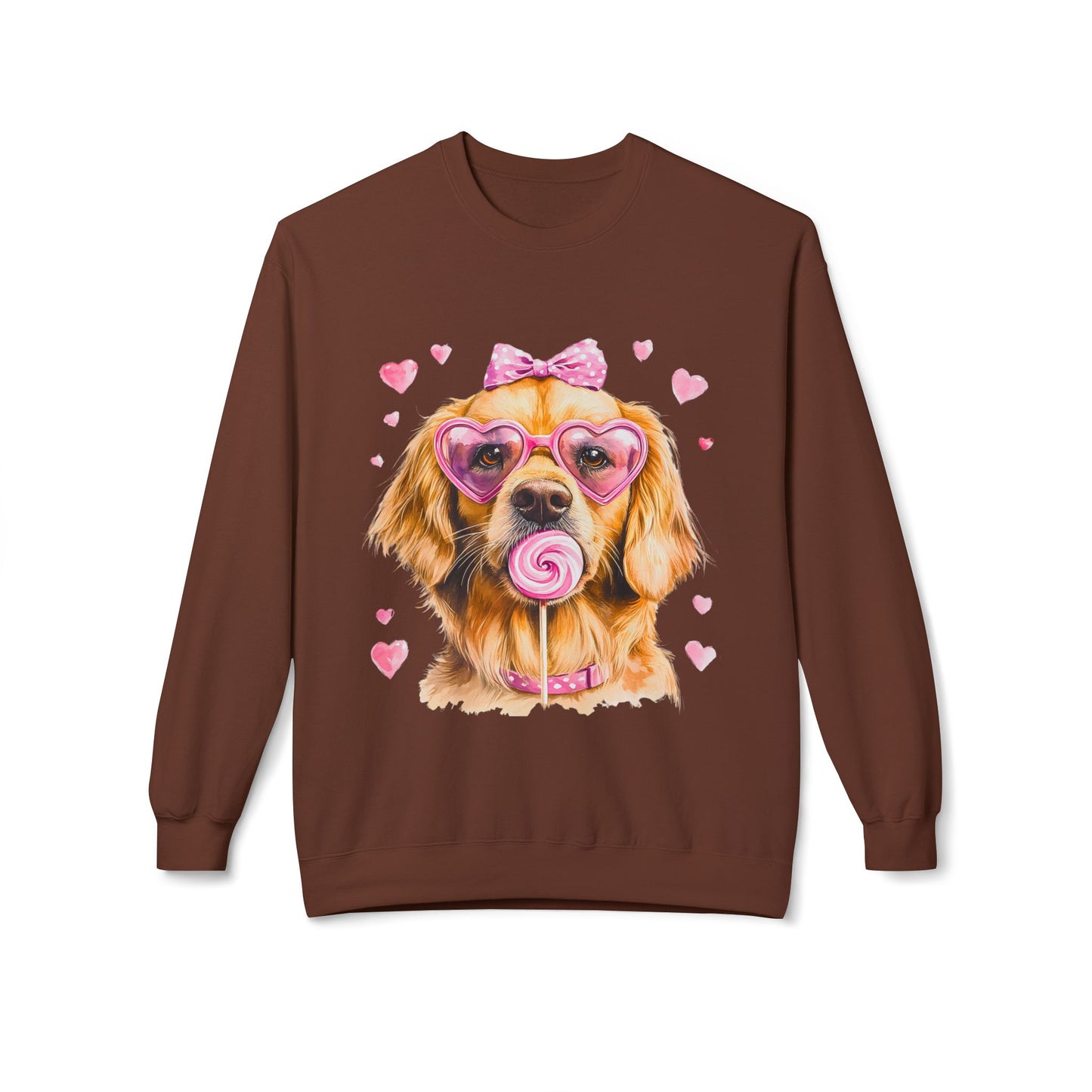 Valentines Unisex Midweight Softstyle Fleece Crewneck Sweatshirt