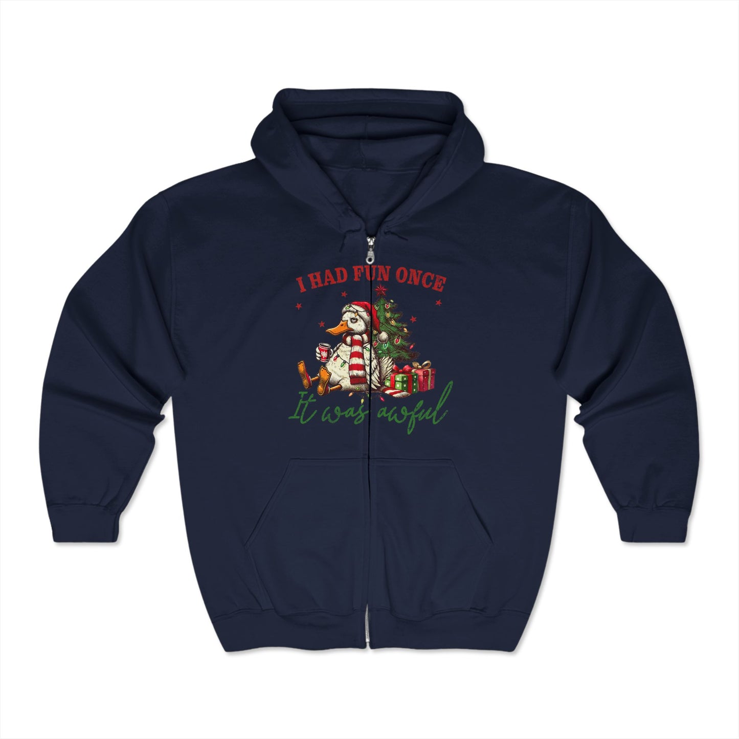 Christmas Unisex Heavy Blend™ Full Zip Hooded Sweatshirt