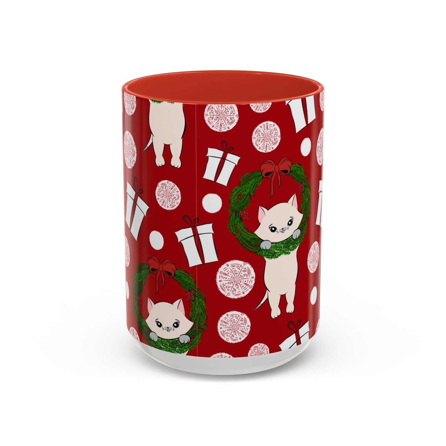 Christmas Accent Coffee Mug (11, 15oz)