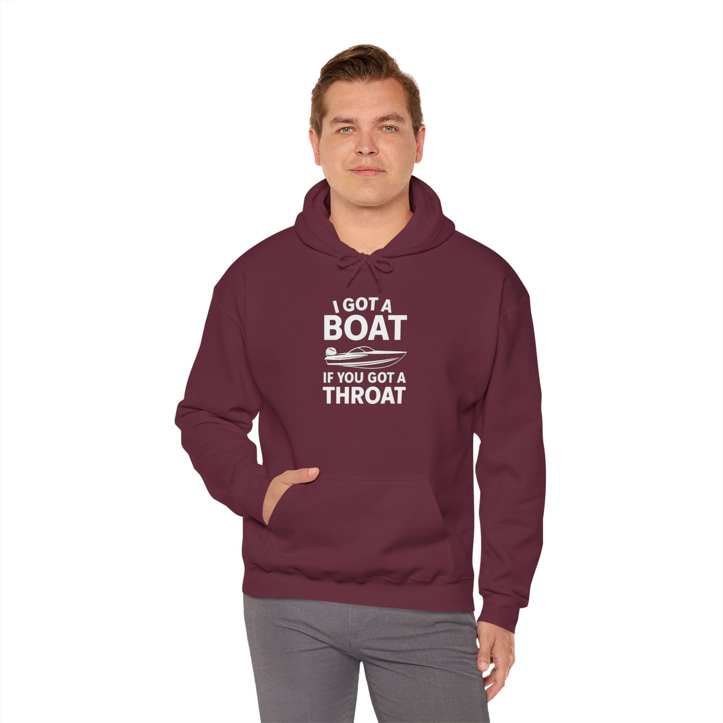 Funny Boat Lover Hoodie, Nautical Sweatshirt, Gift for Boaters, Fishing Apparel, Unisex Hoodie