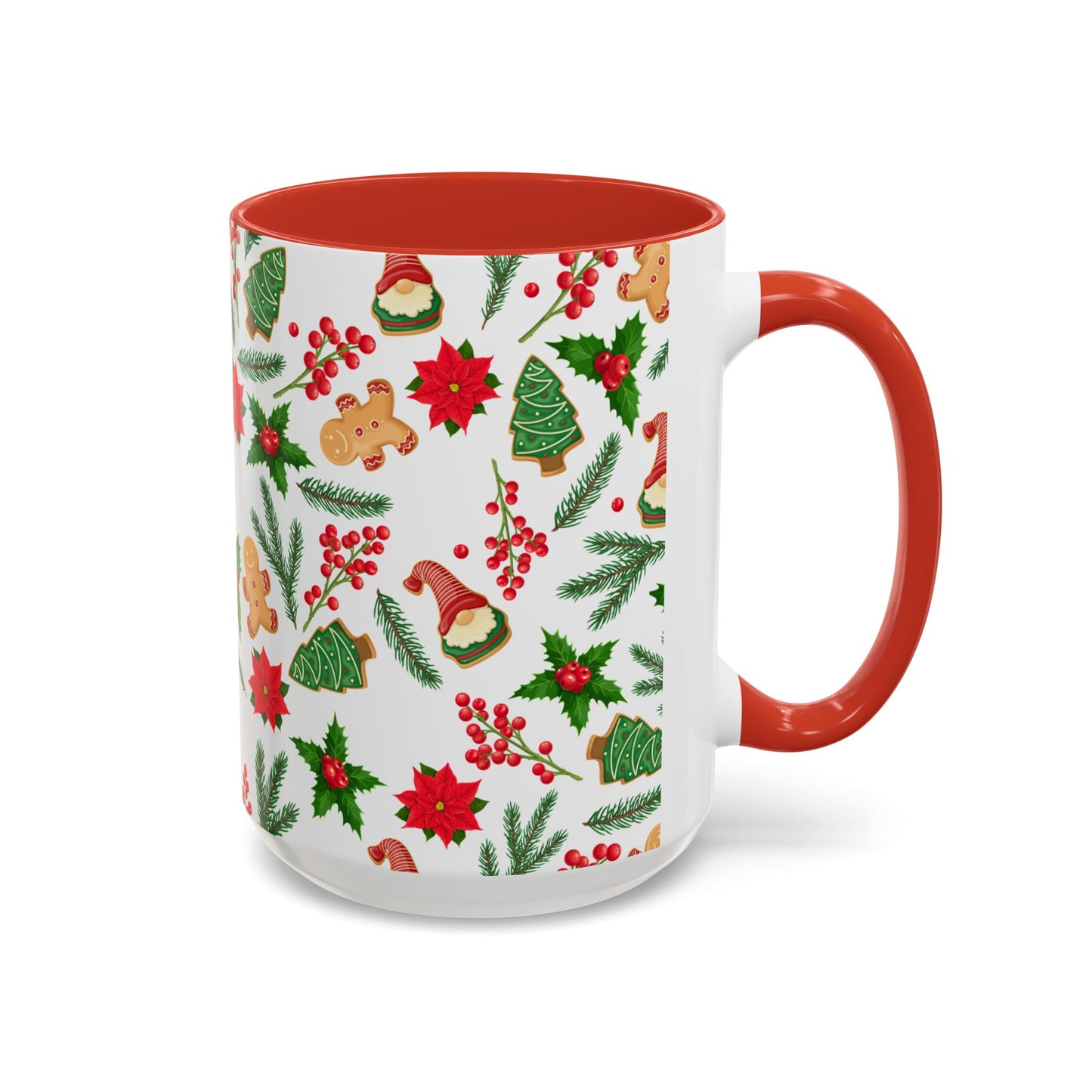 Christmas Accent Coffee Mug (11, 15oz)