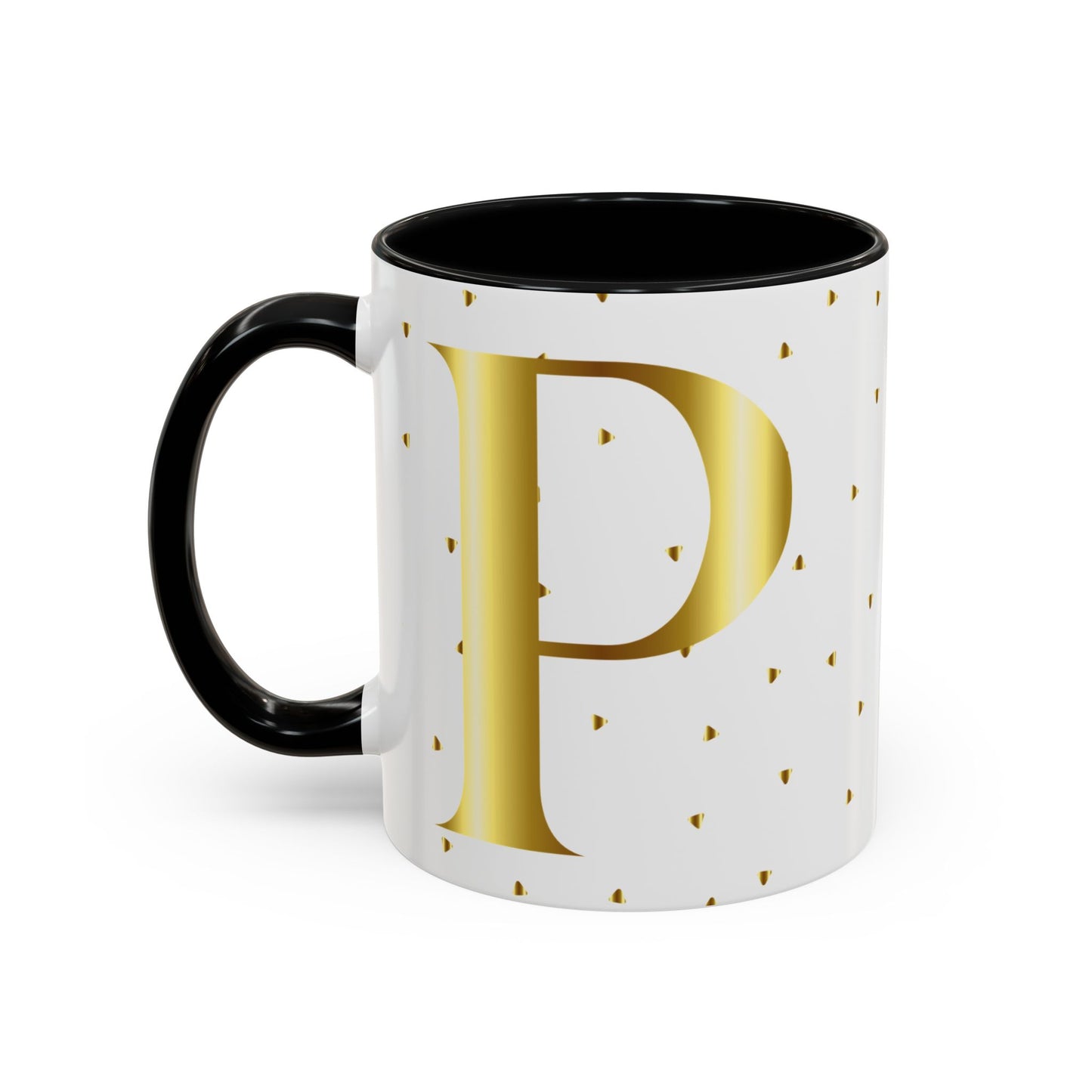Alphabet Letter Accent Coffee Mug (11, 15oz)