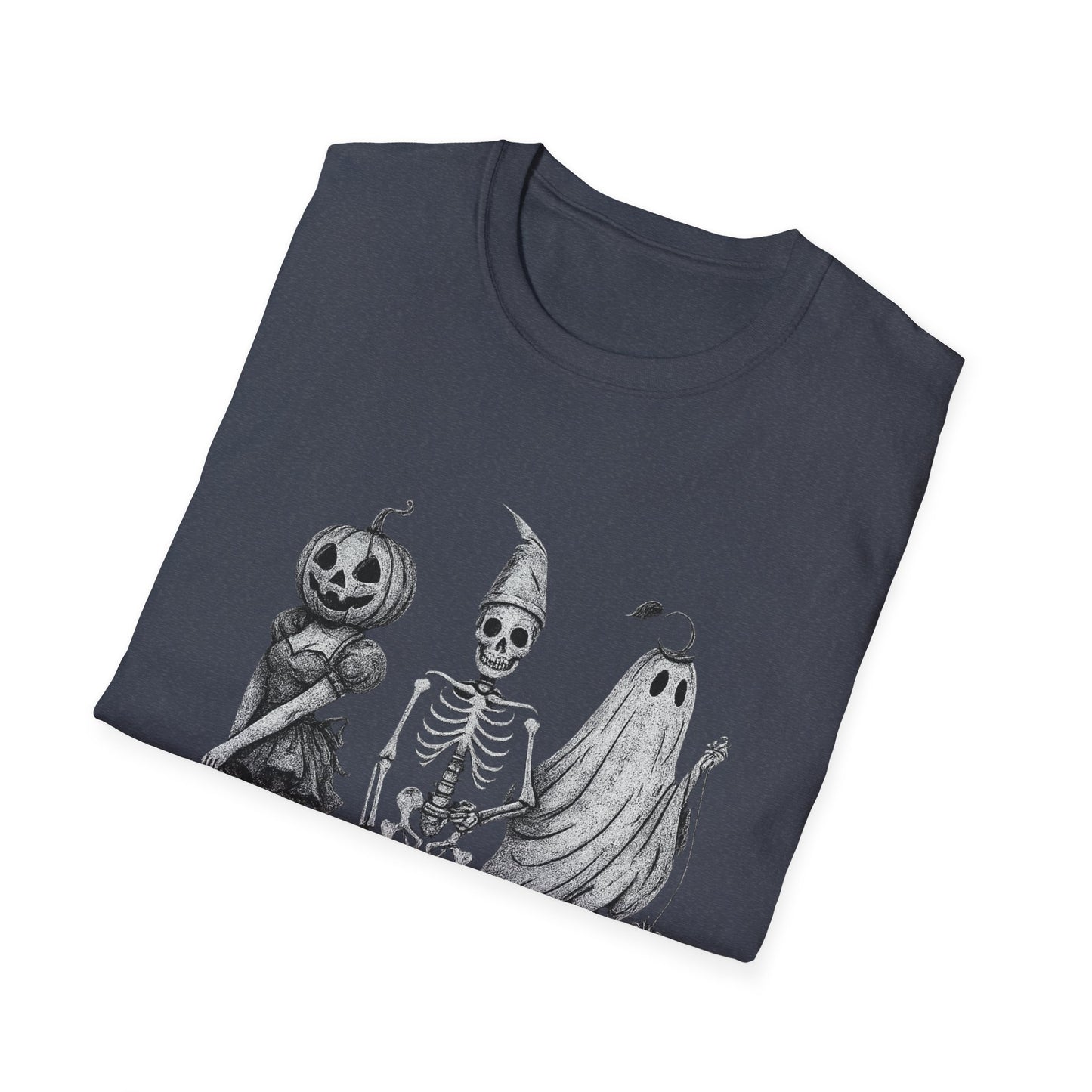Halloween Graphic Tee, Unisex Softstyle T-Shirt, Spooky Season Shirt, Fall Fashion, Halloween Costume Top