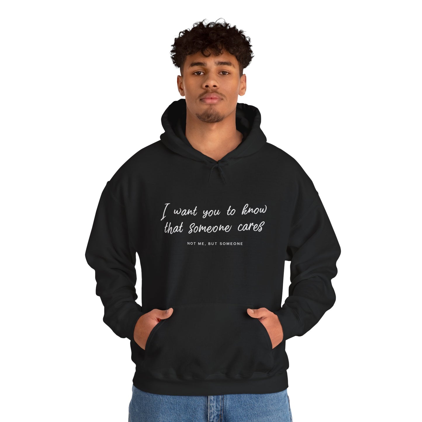 Comforting Quote Hooded Sweatshirt, Cozy Hoodie, Unisex Apparel, Relaxed Style, Thoughtful Gift, Everyday Wear