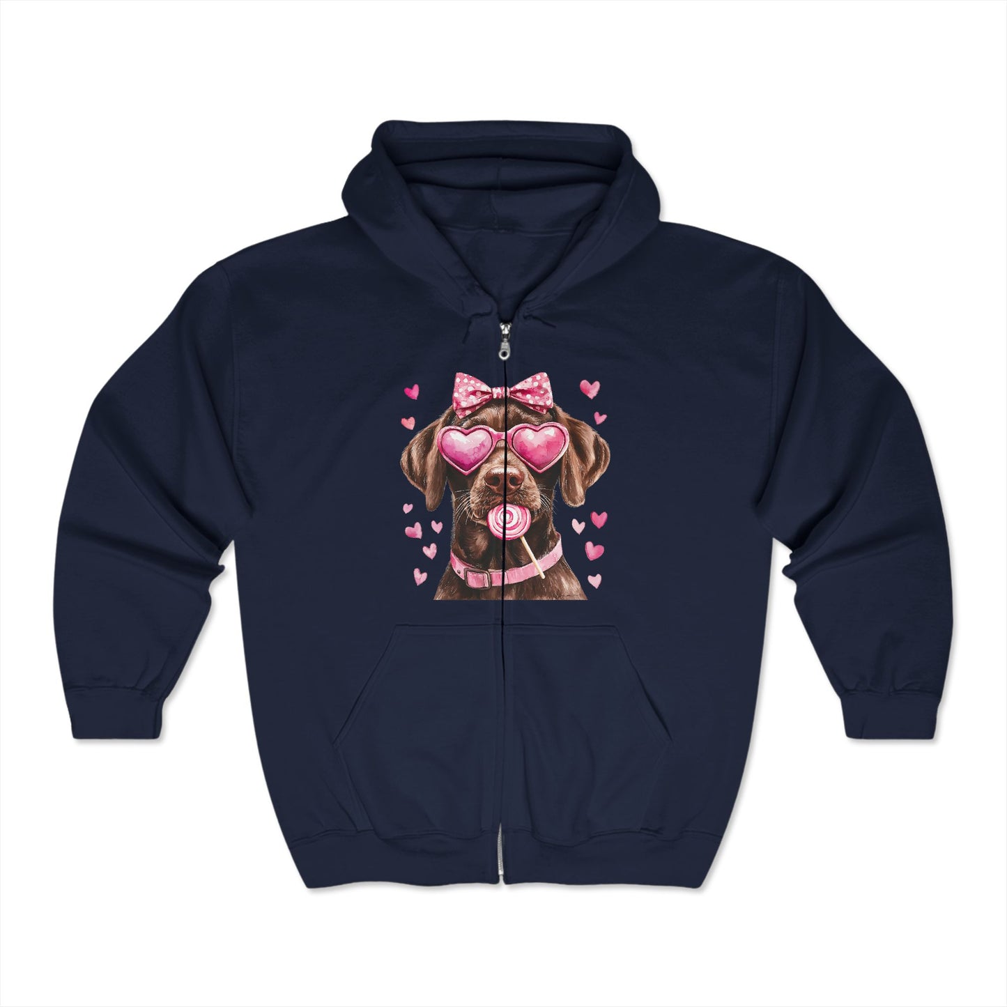 Valentines Unisex Heavy Blend™ Full Zip Hoodies