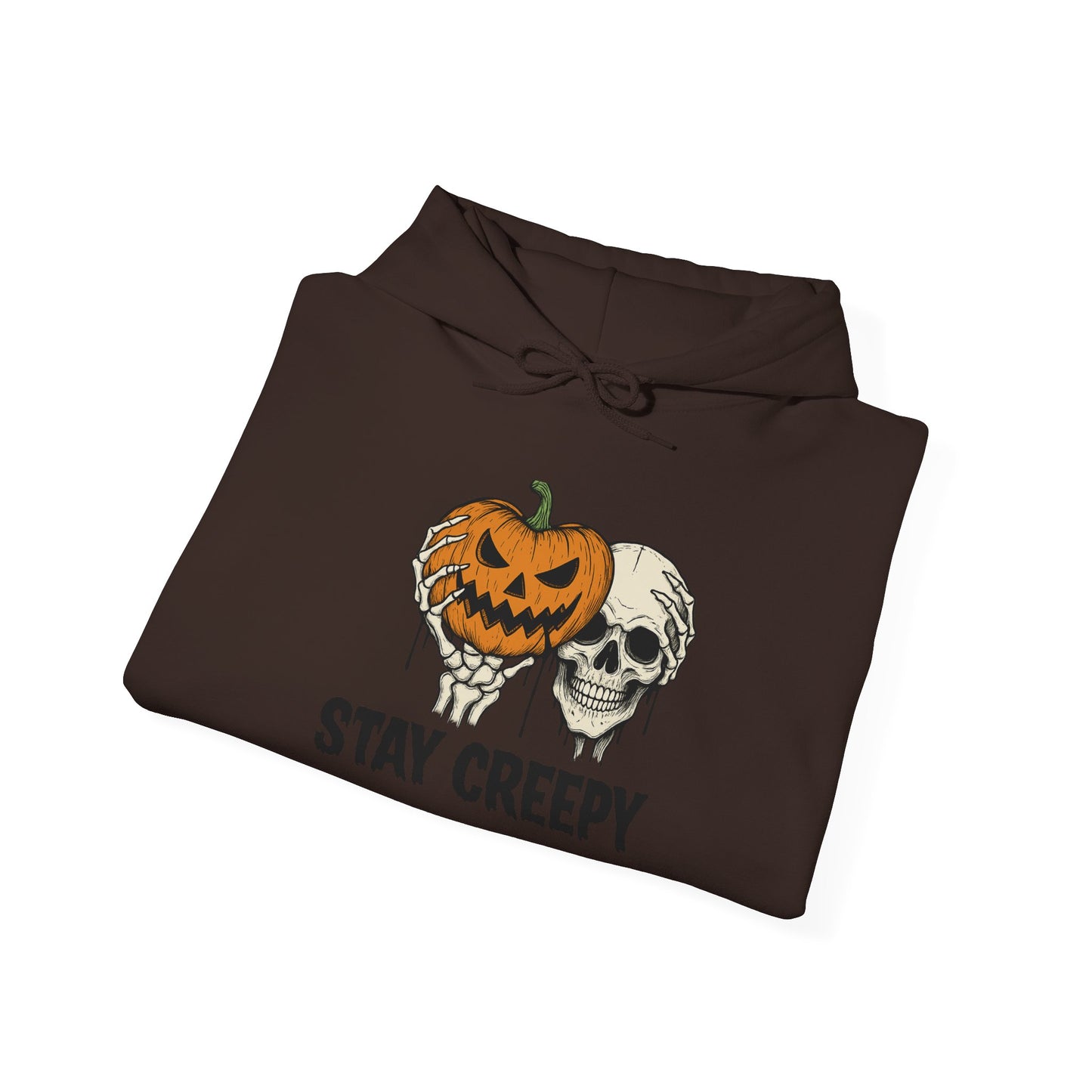 Unisex Creepy Hooded Hoodie | Halloween Hoodie, Fall Apparel, Spooky Gift, Cozy Hoodie for Autumn Celebrations