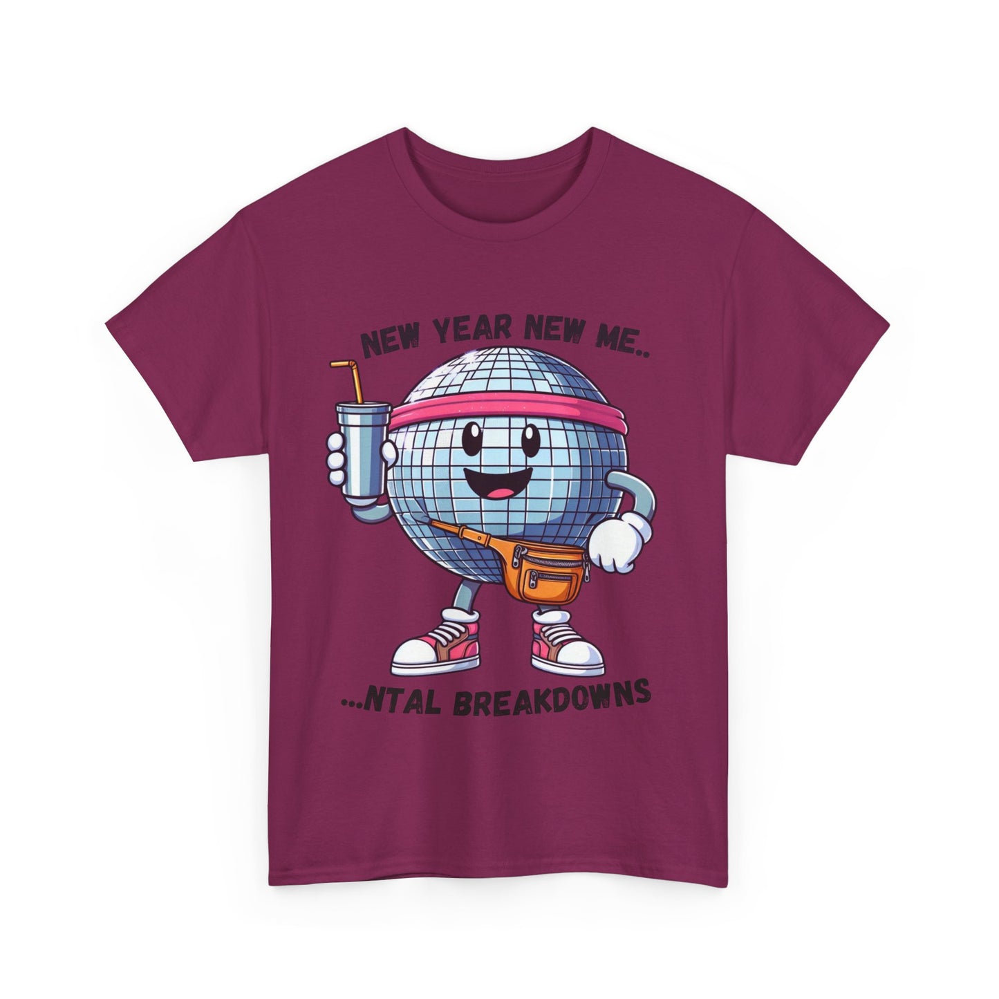 New Year Unisex Heavy Cotton Tee