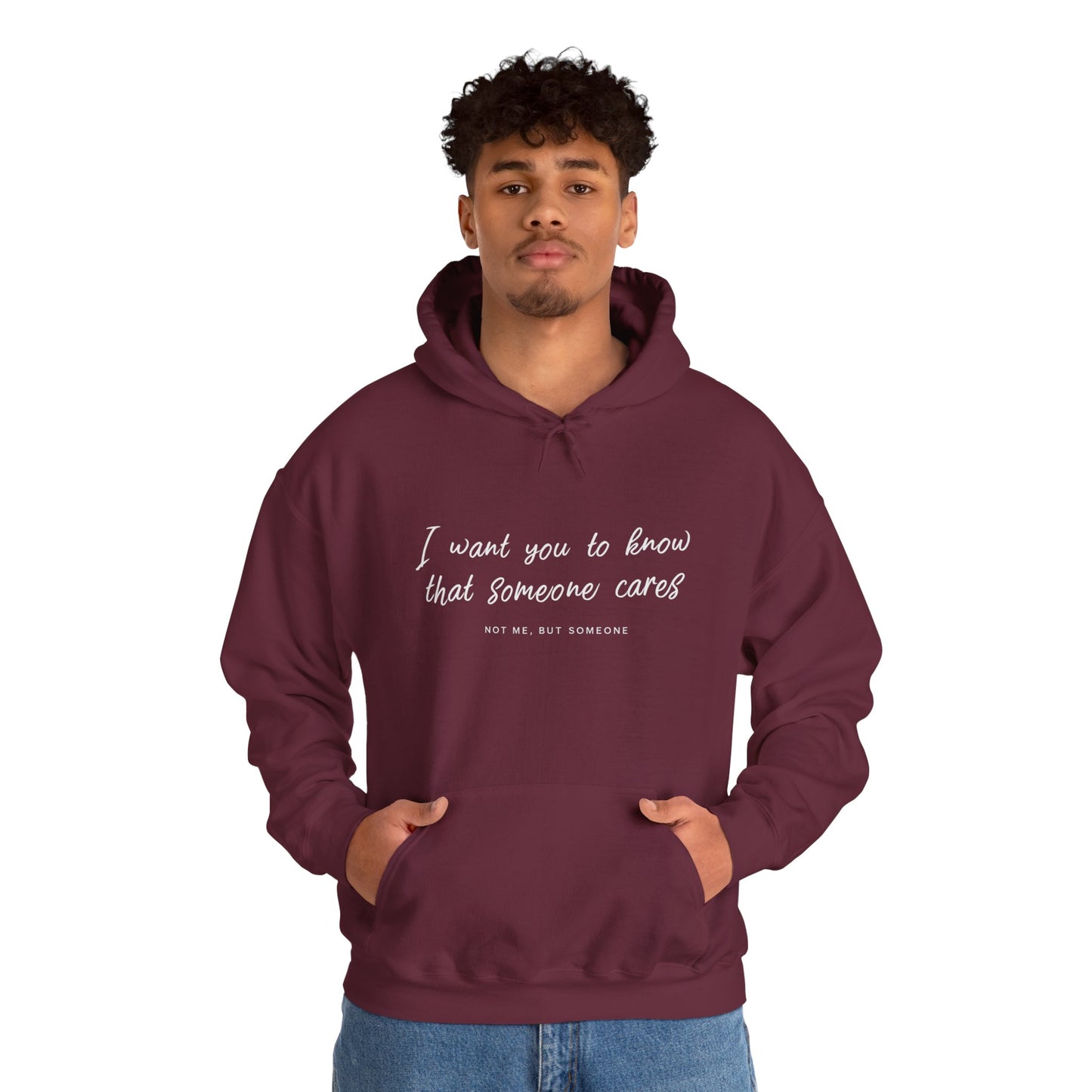 Comforting Quote Hooded Sweatshirt, Cozy Hoodie, Unisex Apparel, Relaxed Style, Thoughtful Gift, Everyday Wear
