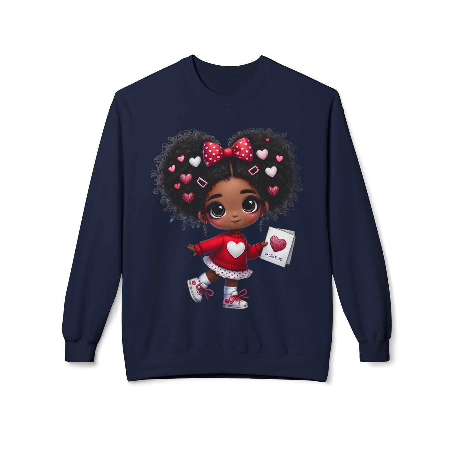 Valentines Unisex Midweight Softstyle Fleece Crewneck Sweatshirt