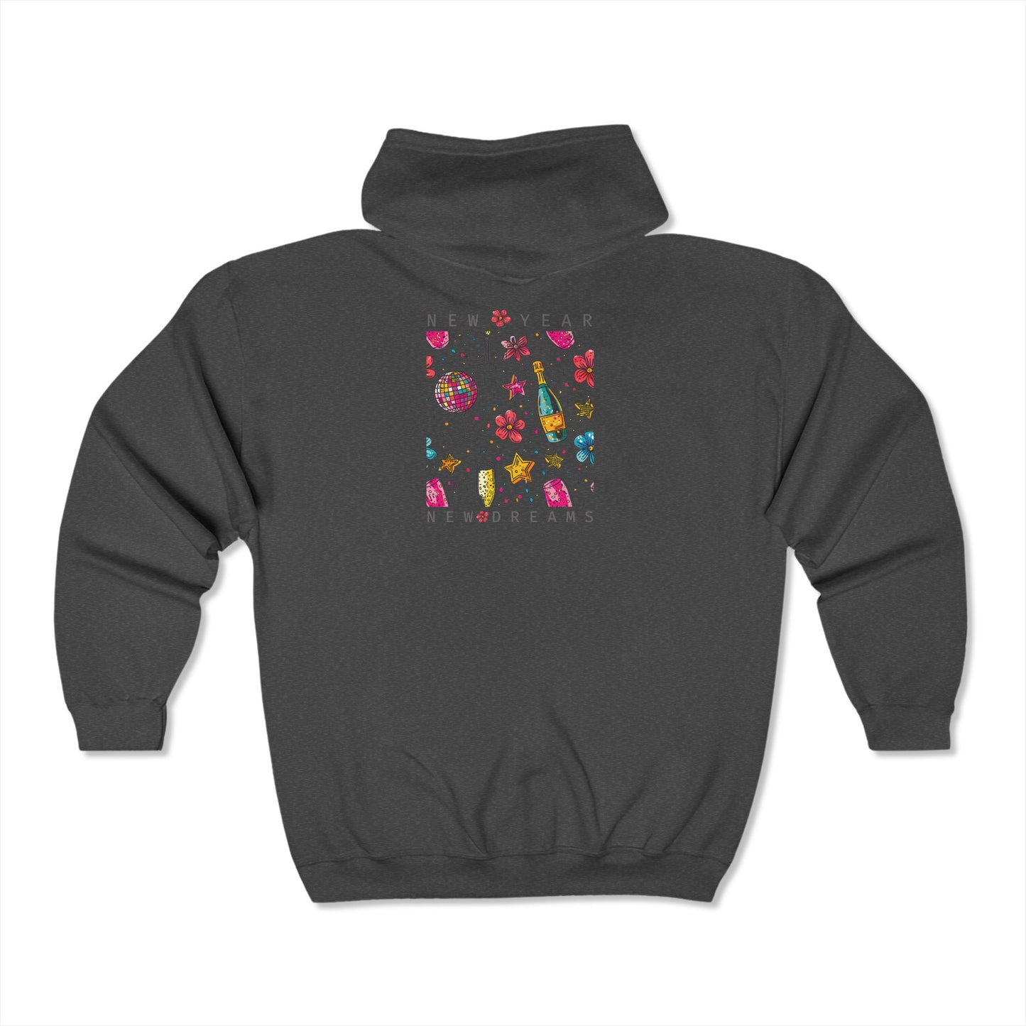 New Year Unisex Heavy Blend™ Full Zip Hooded Sweatshirt