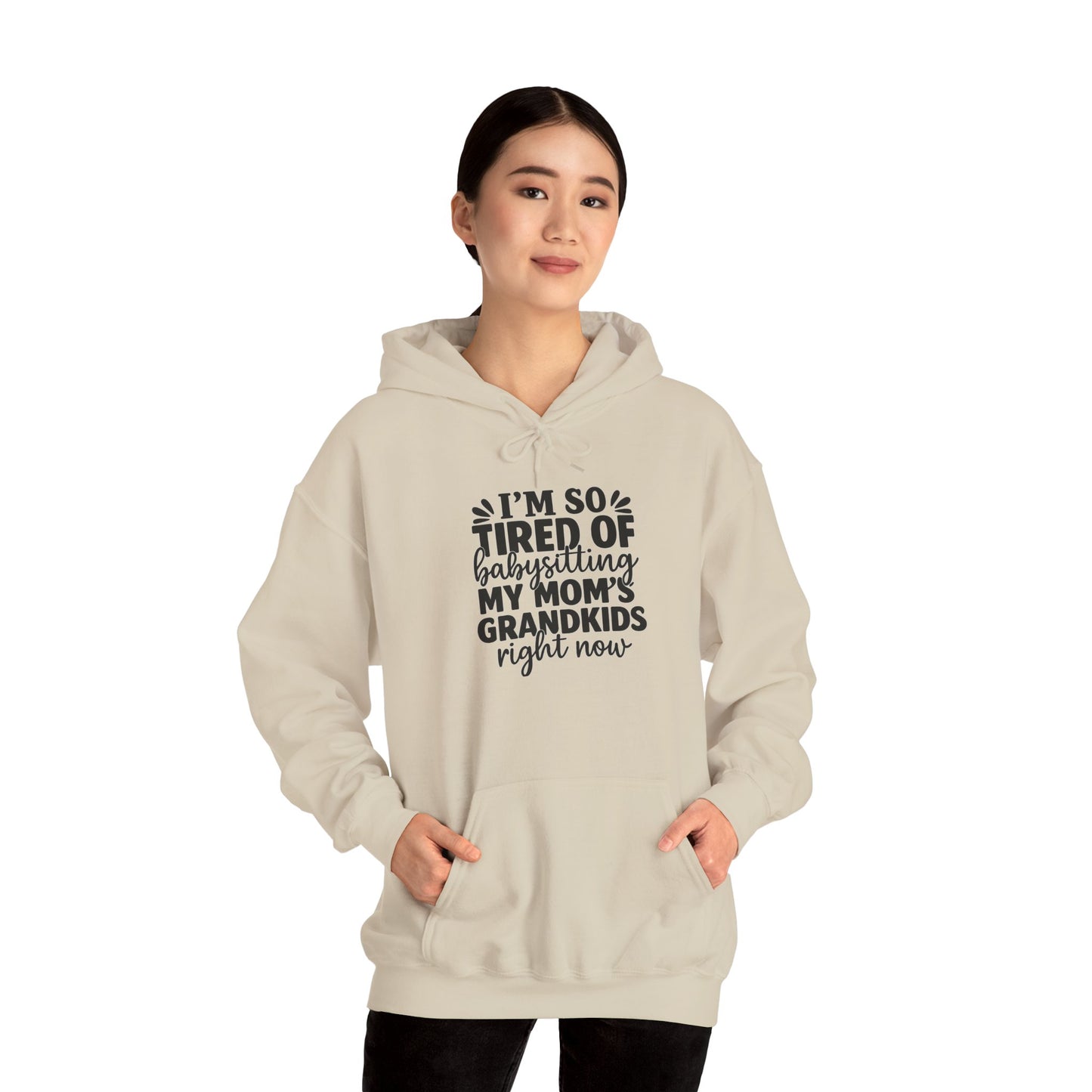 Funny Grandkids Sweatshirt, Unisex Hoodie for Babysitters, Gift for Moms, Cozy Family Sweatshirt, Parenting Humor, Grandparent Apparel