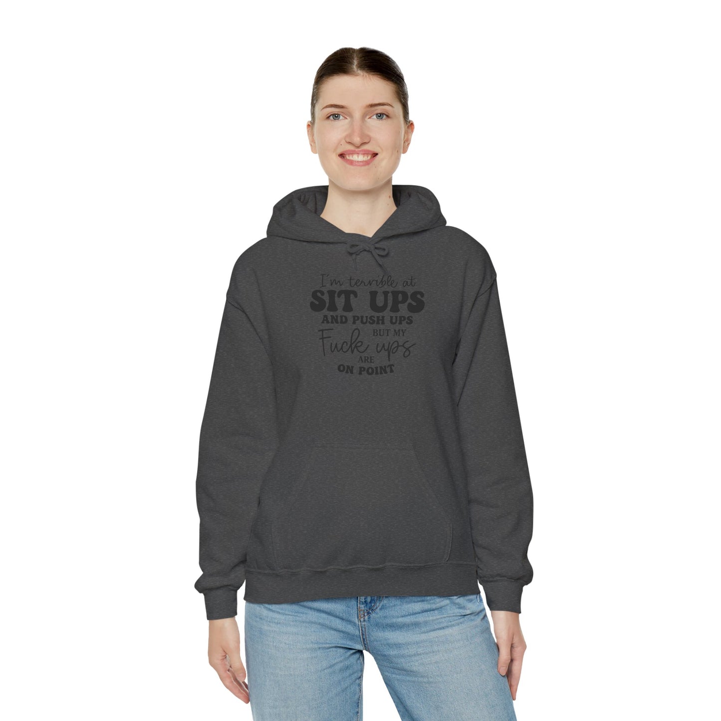 Funny Fitness Sweatshirt, Unisex Hoodie, Workout Gift, Humor Hoodie, Gym Apparel, Casual Wear