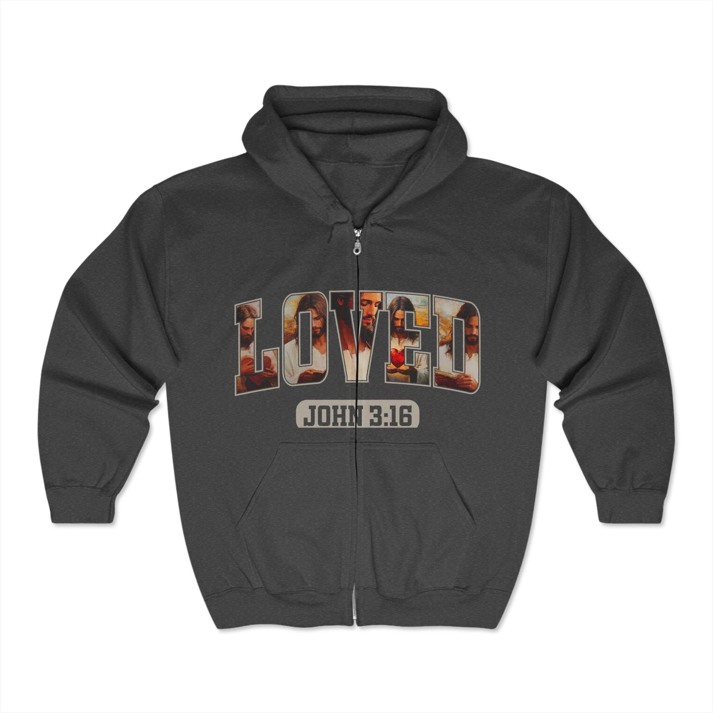 Valentines Unisex Heavy Blend™ Full Zip Hoodies