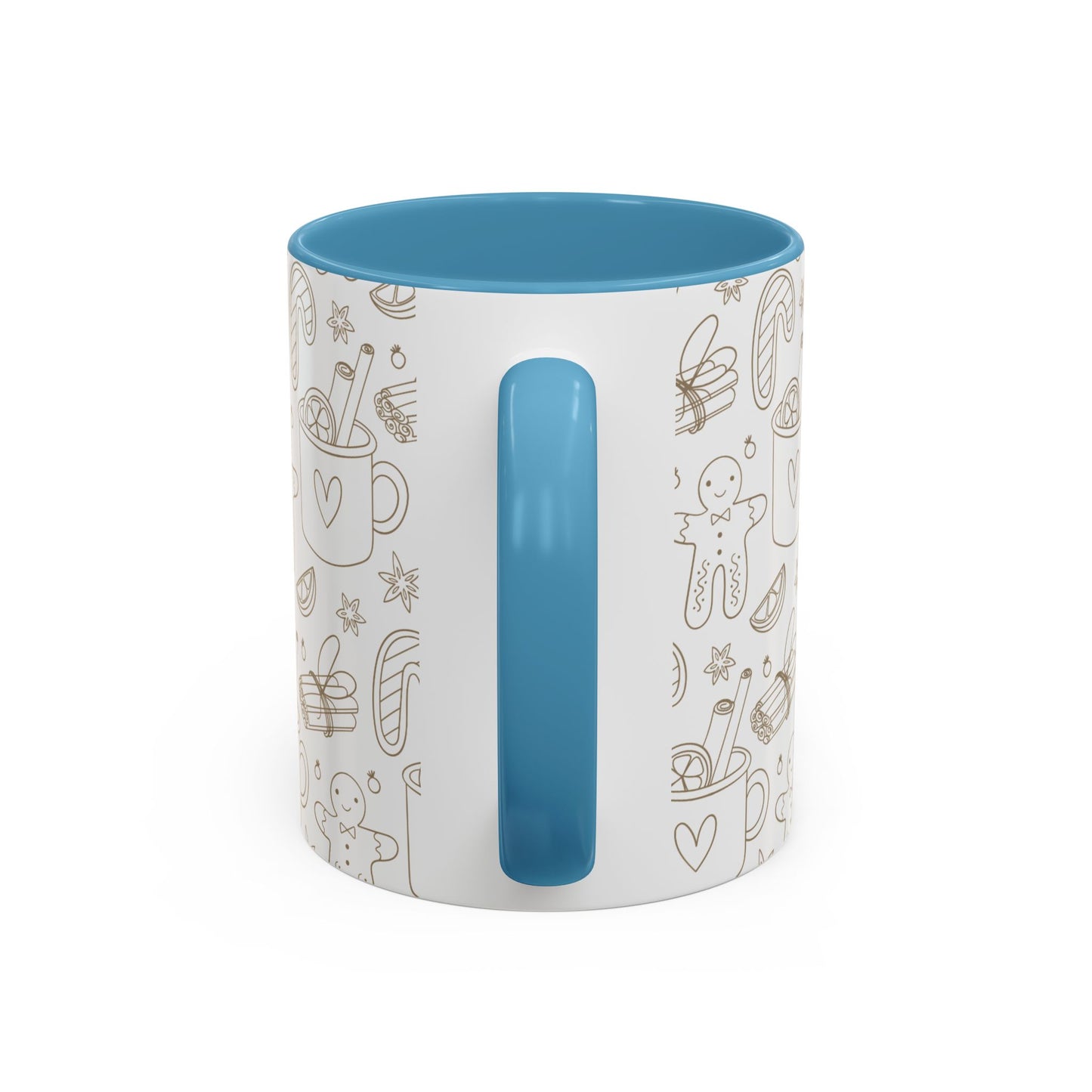 Christmas Accent Coffee Mug (11, 15oz)