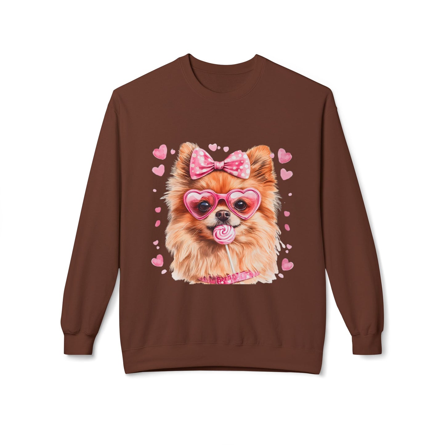Valentines Unisex Midweight Softstyle Fleece Crewneck Sweatshirt