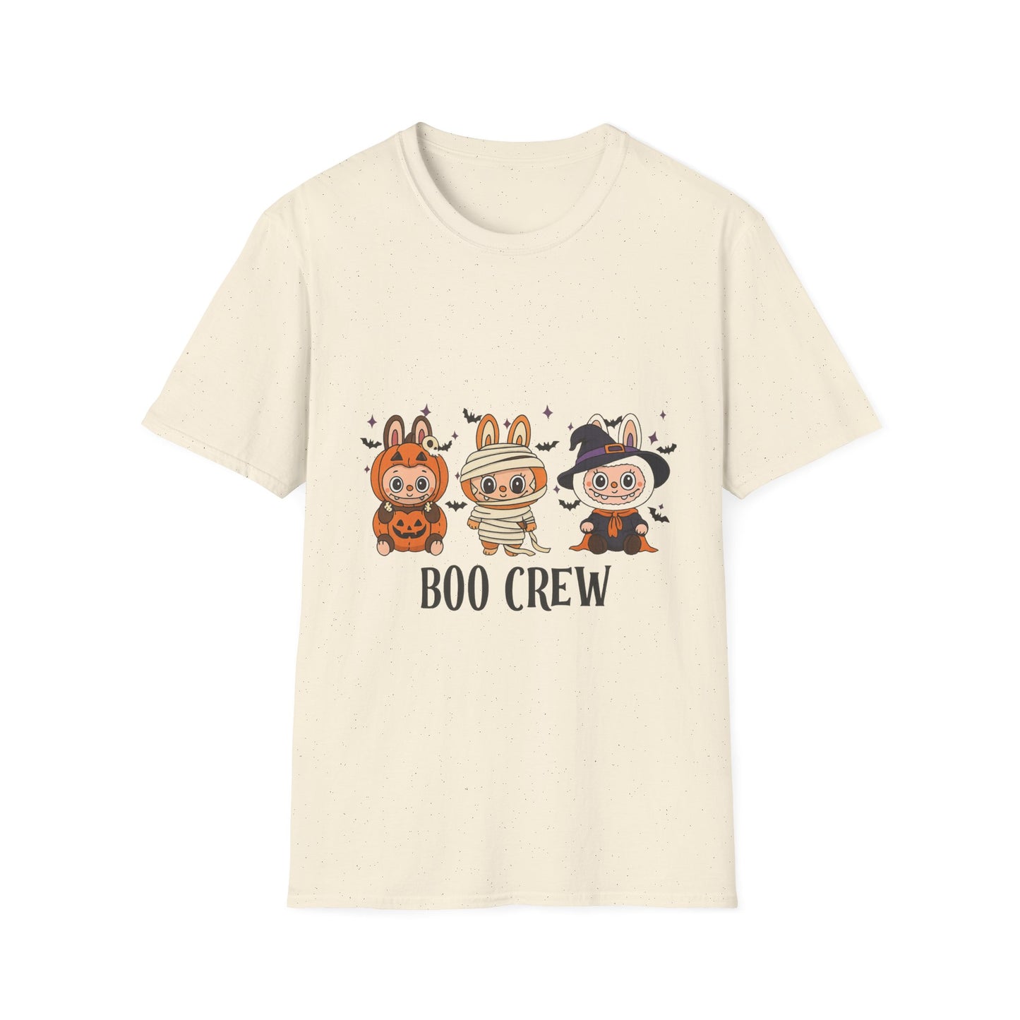 Boo Crew Halloween T-Shirt, Unisex Softstyle Tee, Cute Halloween Shirt, Fall Festival Apparel, Spooky Season Gift, Trick or Treat Top
