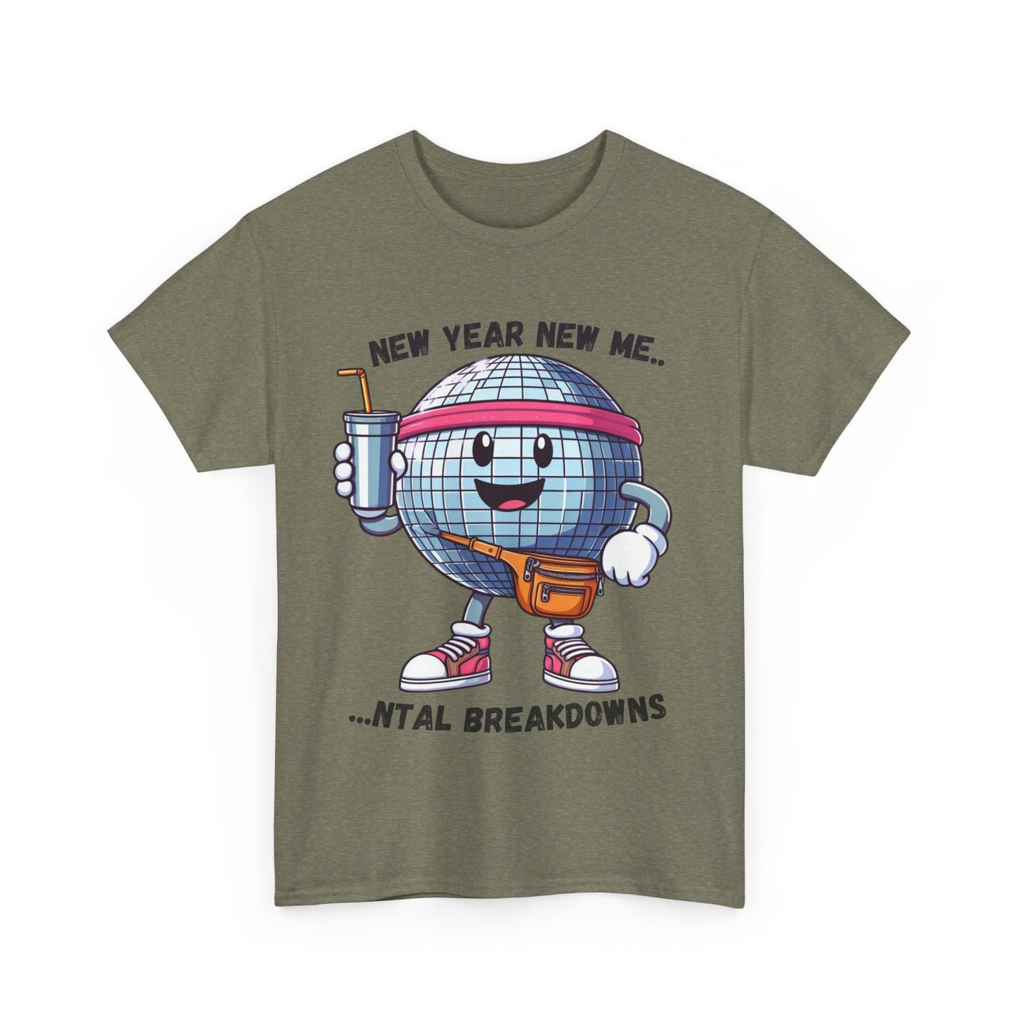New Year Unisex Heavy Cotton Tee
