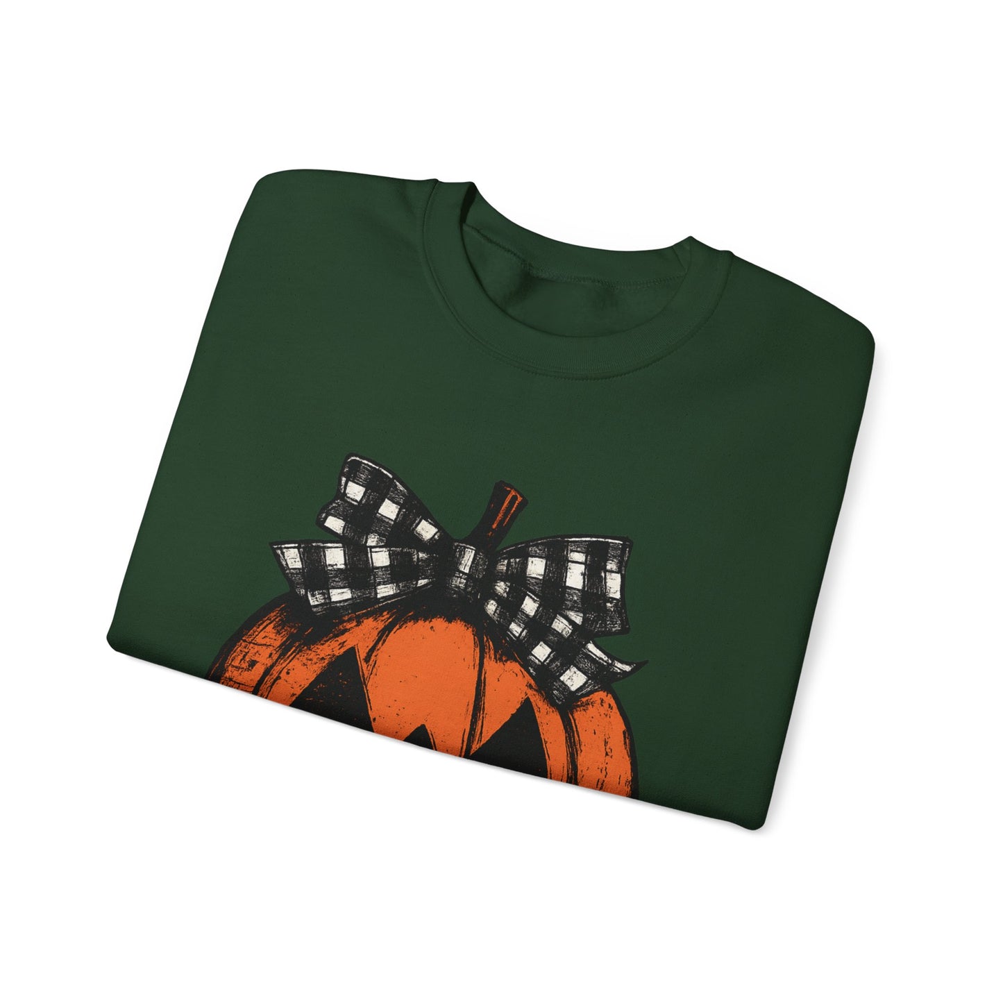 Autumn Pumpkin Crewneck Sweatshirt, Fall Fashion, Halloween Sweatshirt, Cozy Sweater, Pumpkin Patch Outfit, Unisex Clothing
