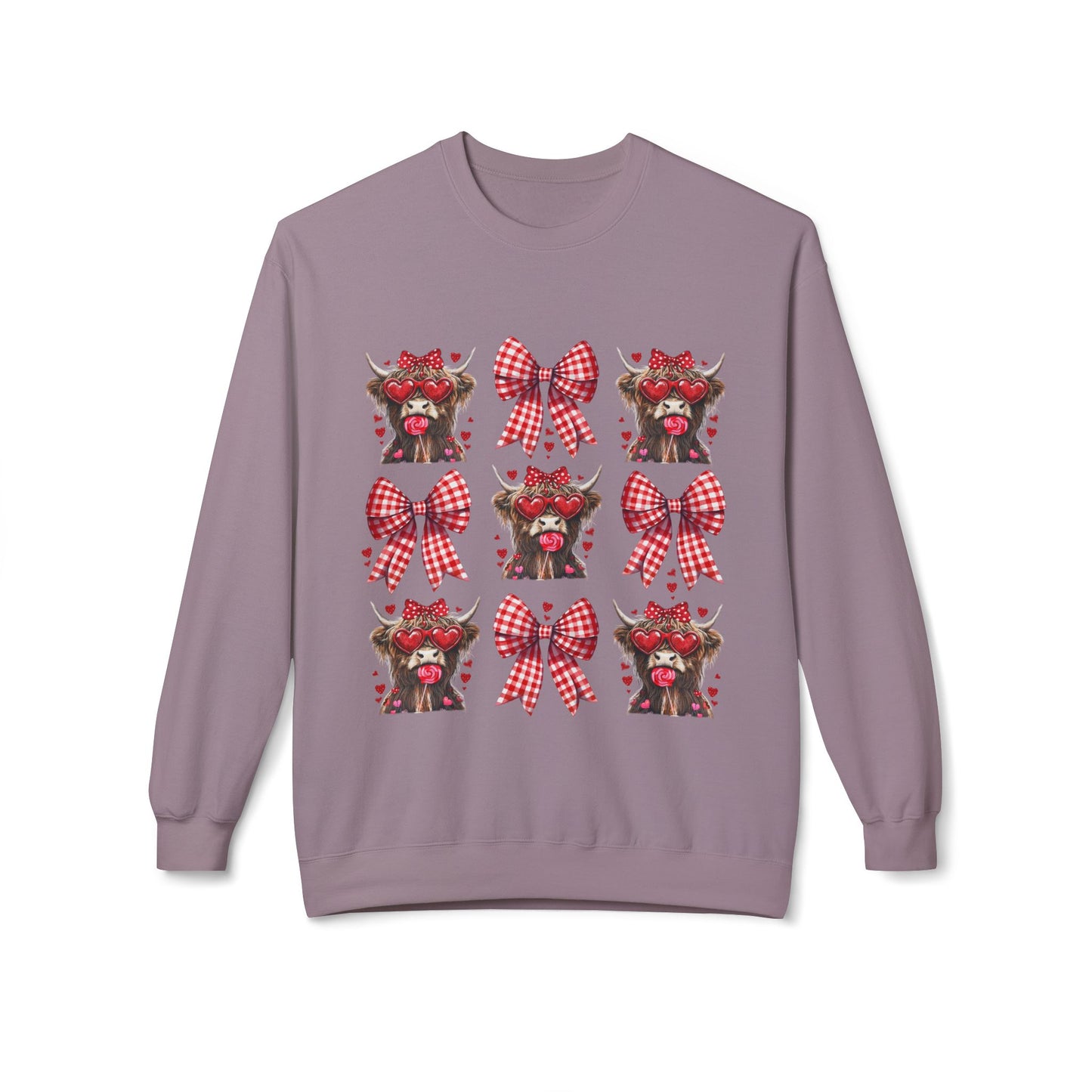 Valentines Unisex Midweight Softstyle Fleece Crewneck Sweatshirt