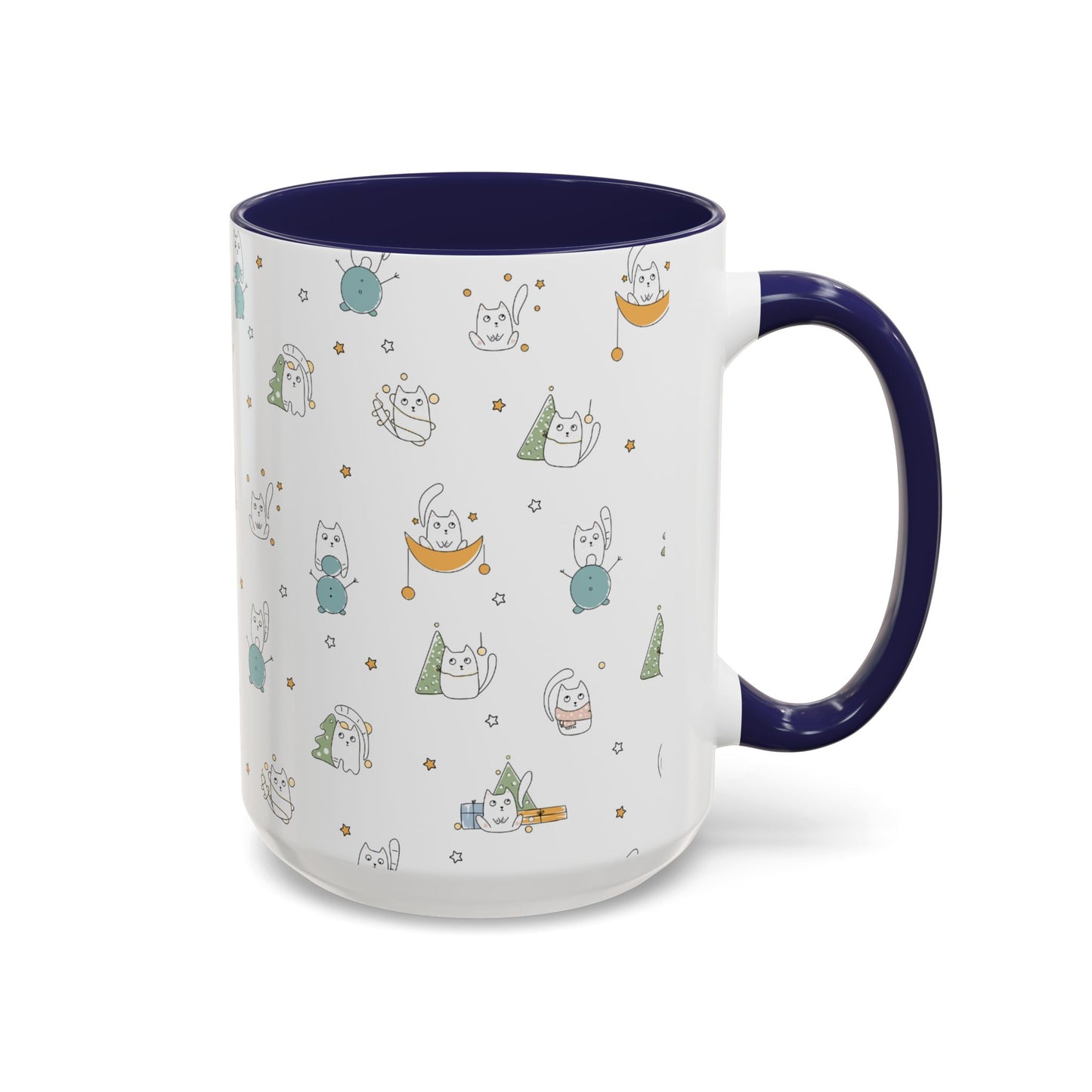 Christmas Accent Coffee Mug (11, 15oz)
