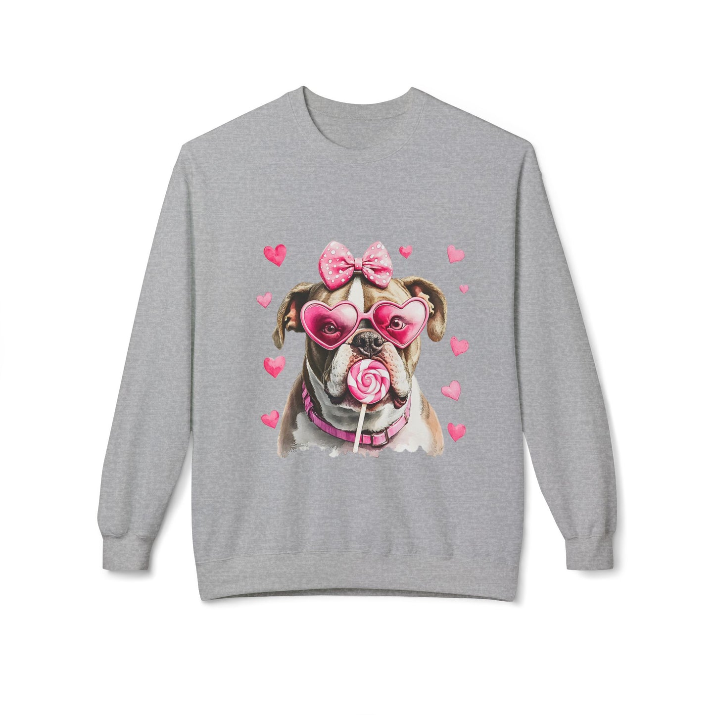 Valentines Unisex Midweight Softstyle Fleece Crewneck Sweatshirt