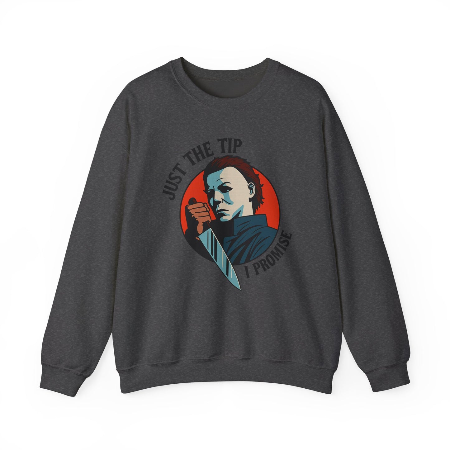 Spooky Humor Crewneck Sweatshirt | Funny Fall Fashion, Halloween Gift, Cozy Sweatshirt, Unisex Apparel, Casual Wear