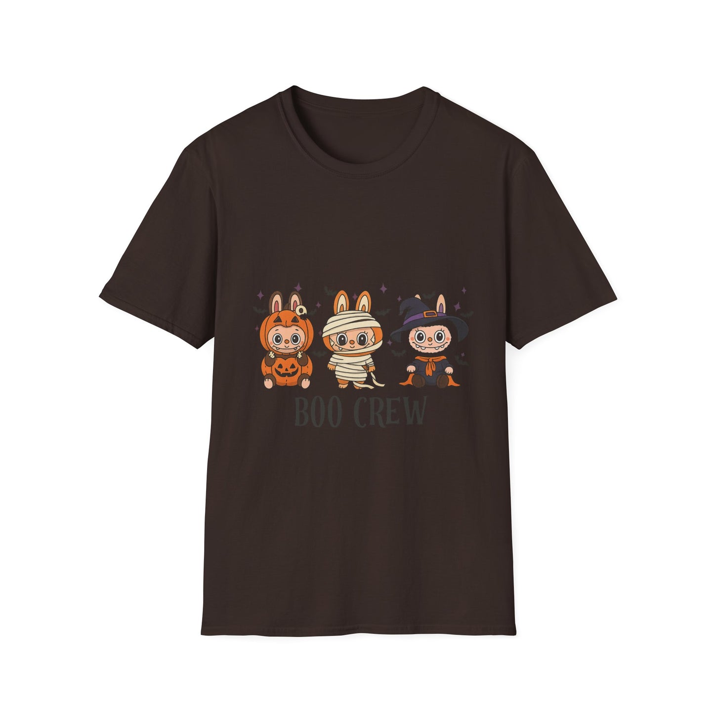 Boo Crew Halloween T-Shirt, Unisex Softstyle Tee, Cute Halloween Shirt, Fall Festival Apparel, Spooky Season Gift, Trick or Treat Top
