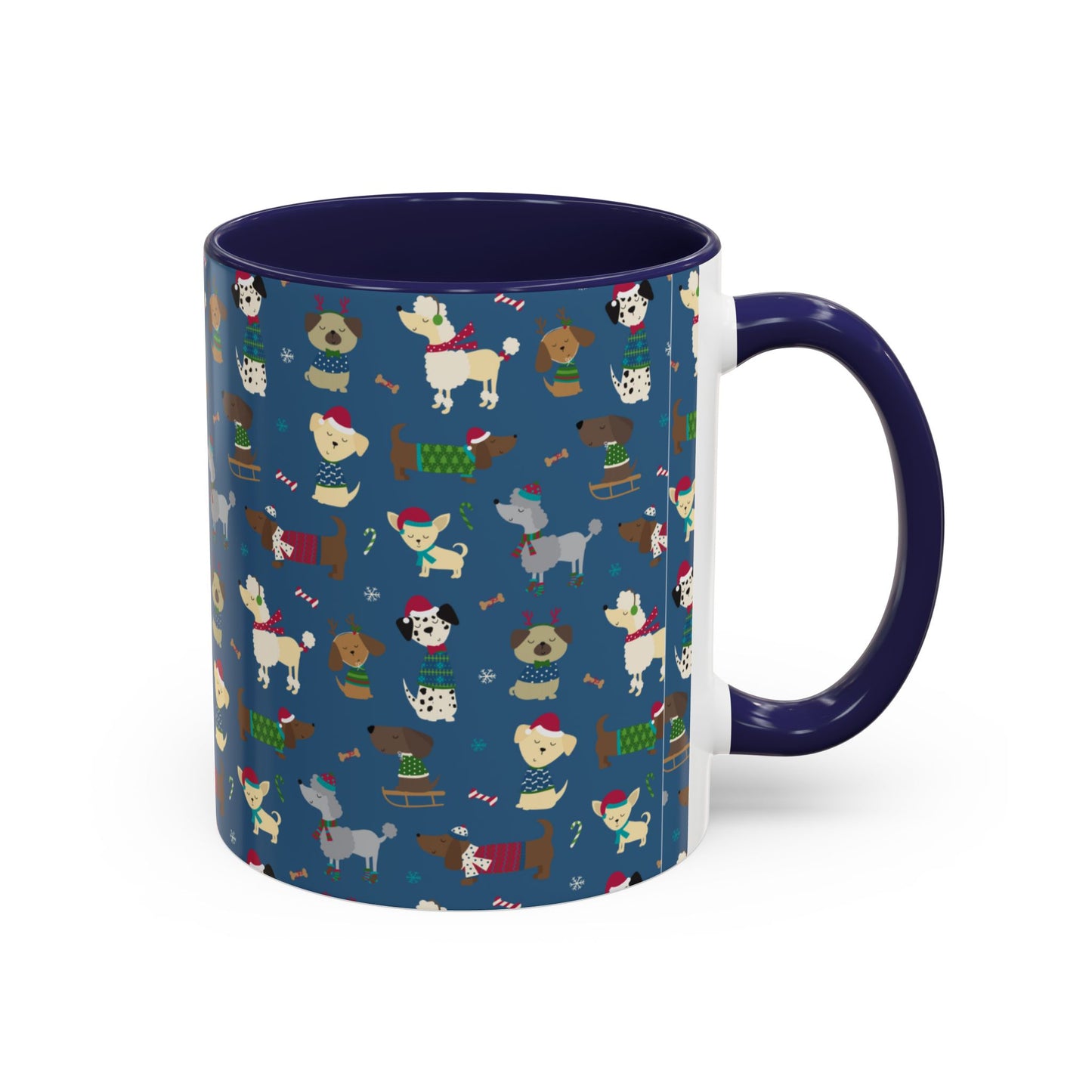 Christmas Accent Coffee Mug (11, 15oz)
