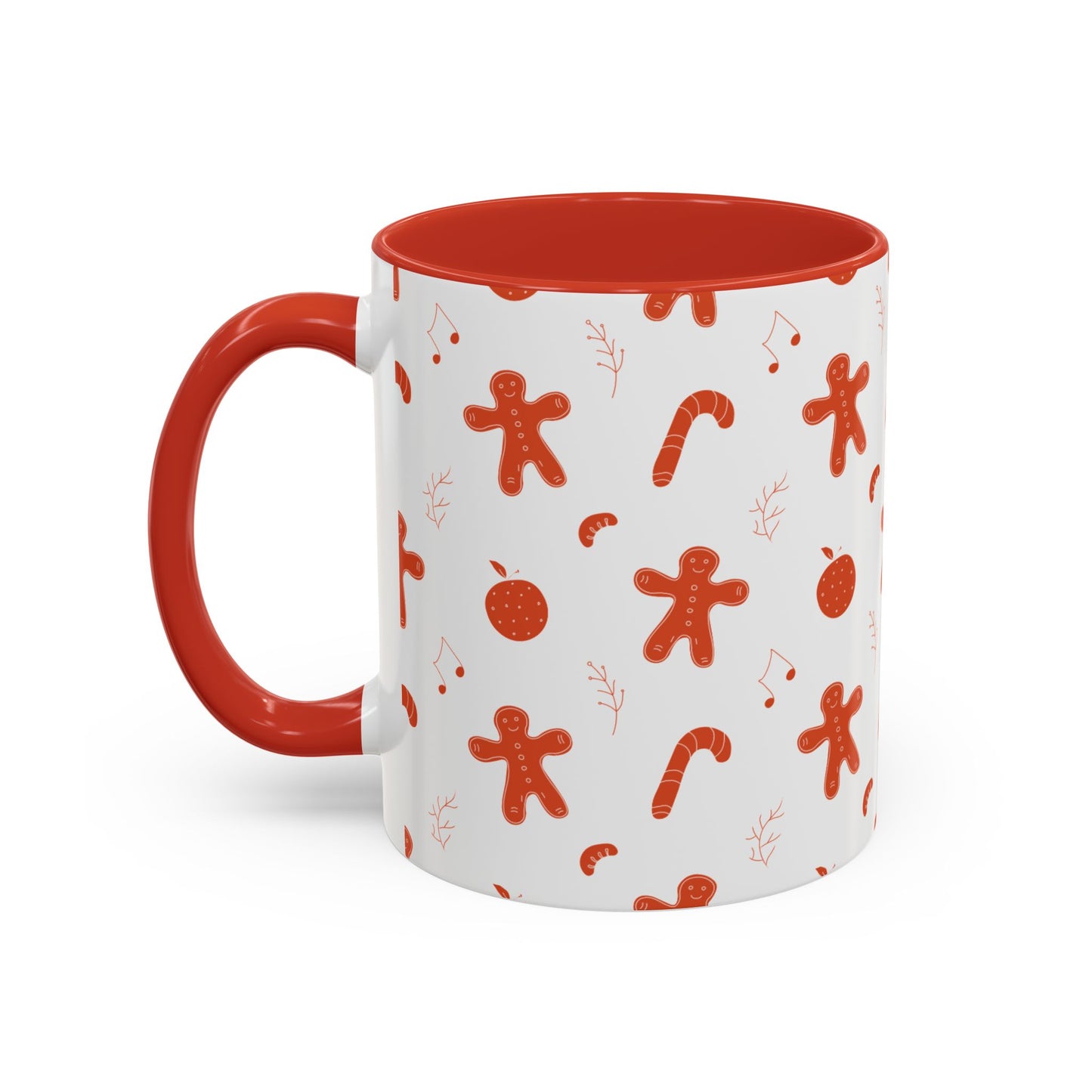 Christmas Accent Coffee Mug (11, 15oz)