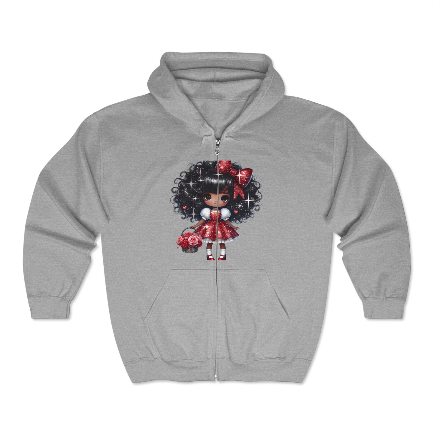Valentines Unisex Heavy Blend™ Full Zip Hooded Sweatshirt