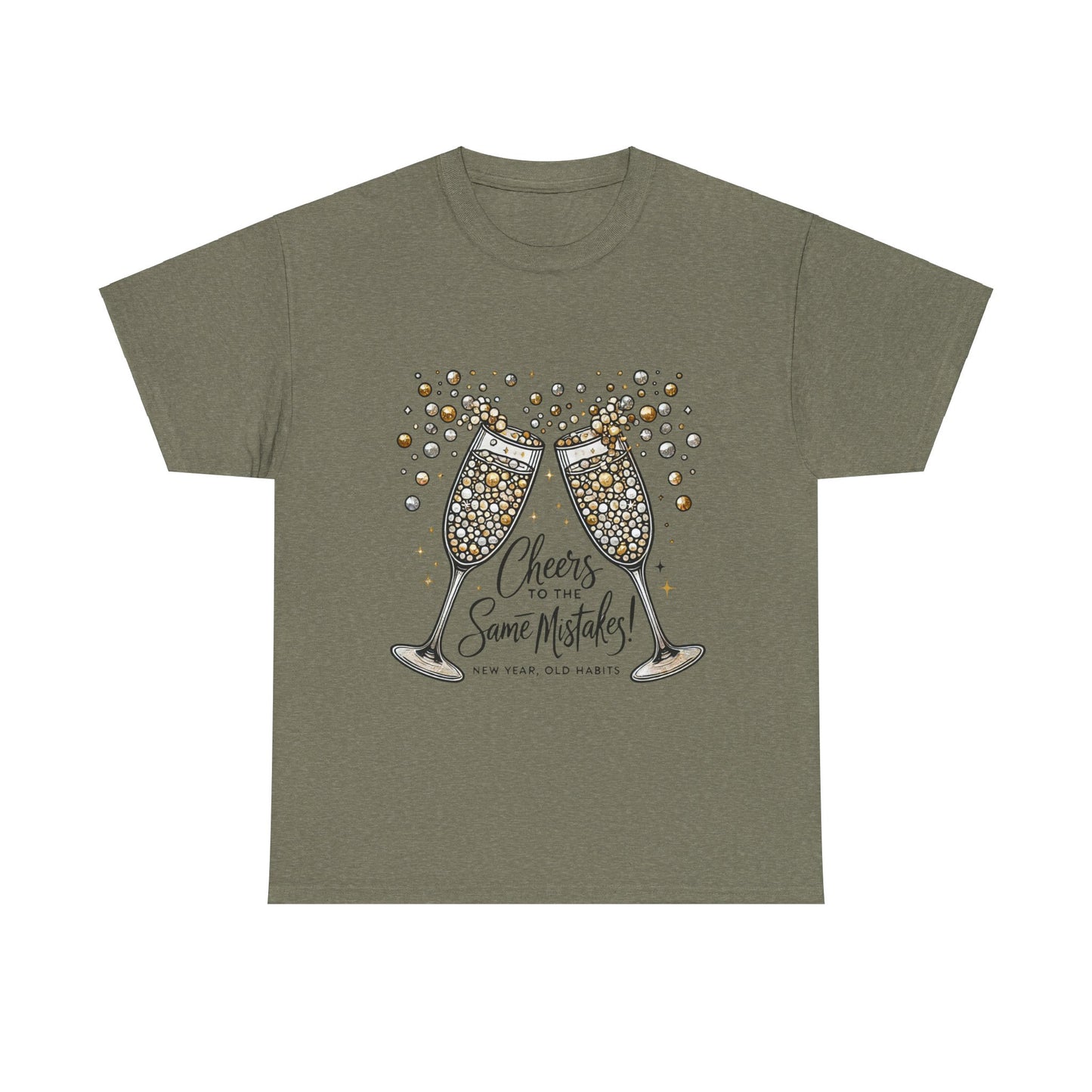 New Year Unisex Heavy Cotton Tee