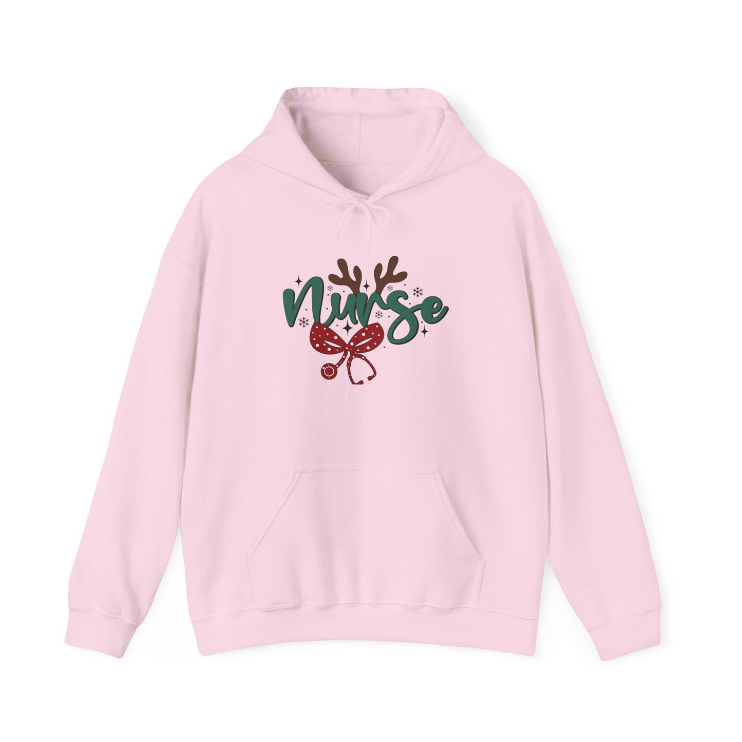 Festive Nurse Hoodie | Holiday Sweatshirt, Christmas Gift for Nurses, Cozy Winter Wear, Fun Nursing Apparel