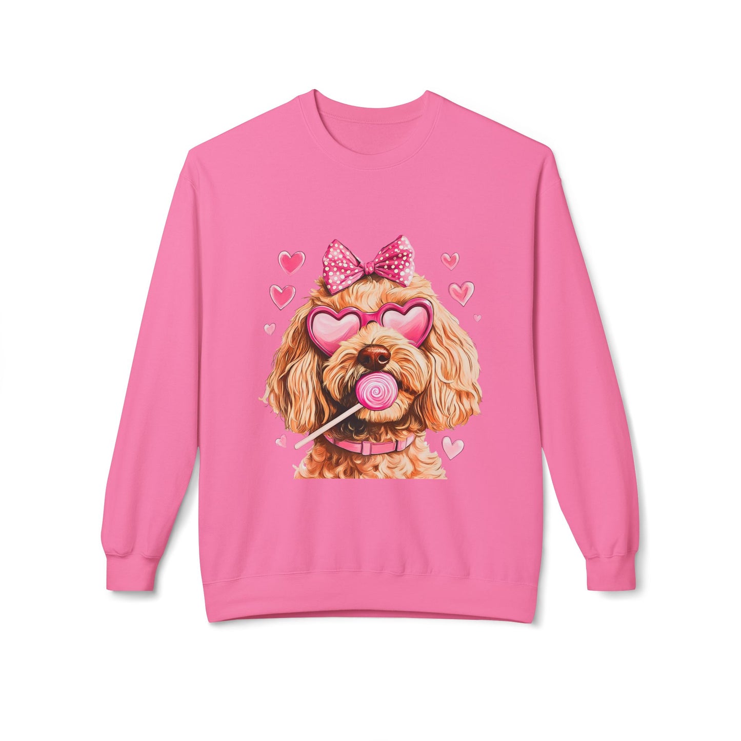 Valentines Unisex Midweight Softstyle Fleece Crewneck Sweatshirt